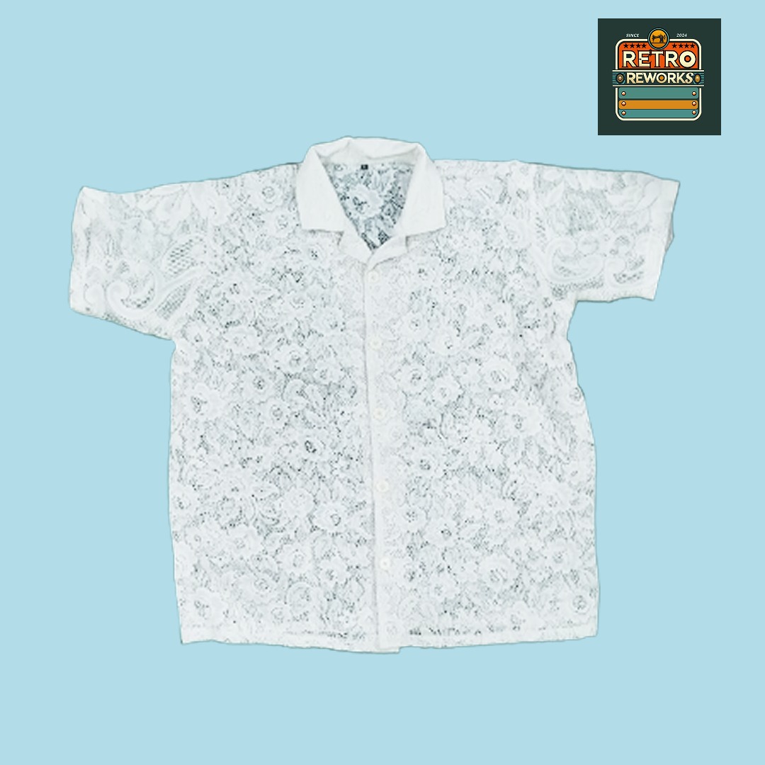 SS25 Upcycled Spitze Shirts