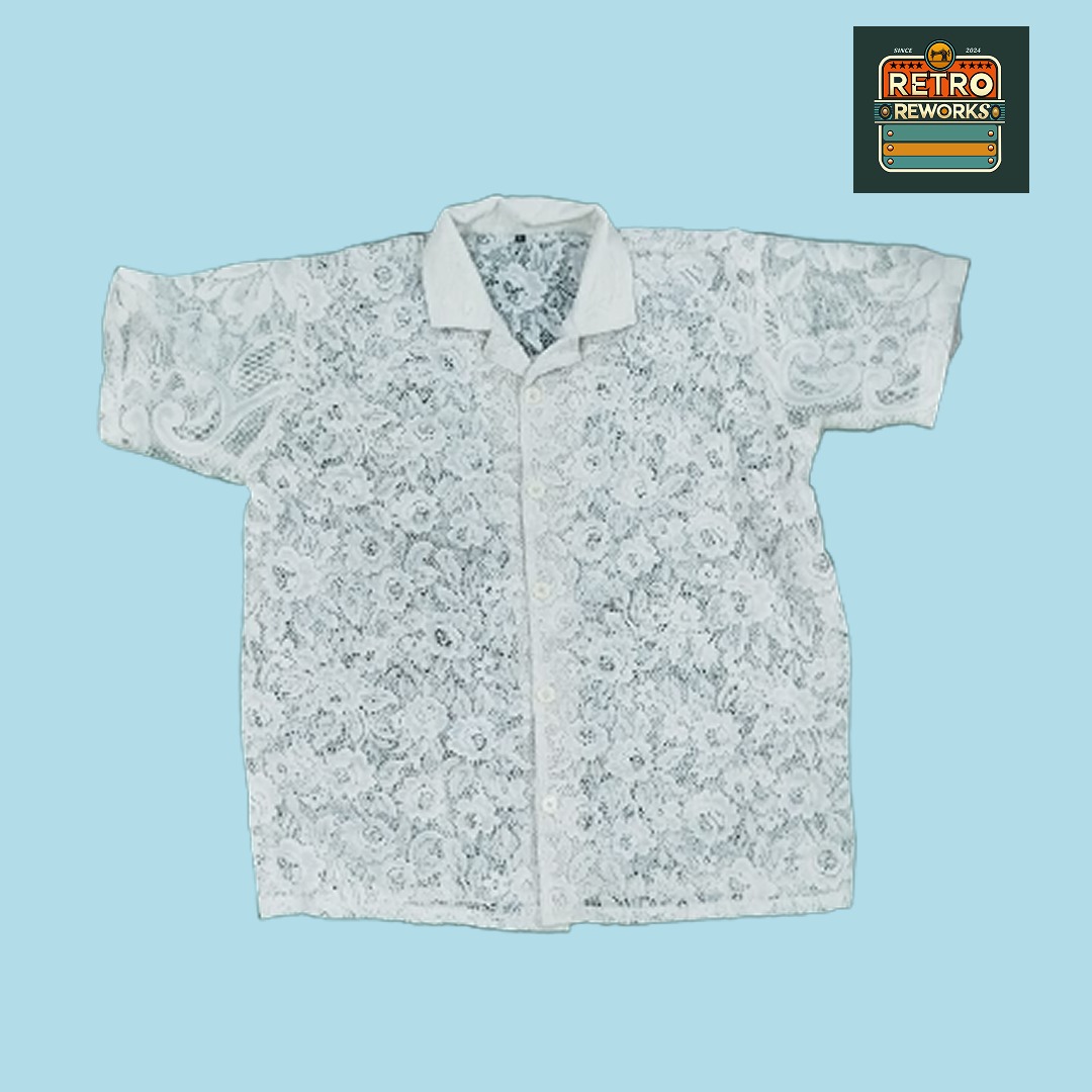 SS25 Upcycled Spitze Shirts