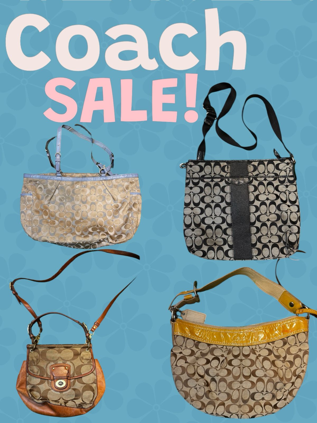Iconic Coach Y2K Bags: 10 Pcs