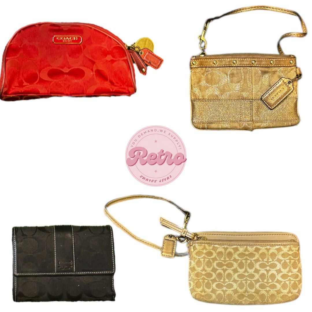 Y2K Coach Wallets & Wristlets: 10 Pcs