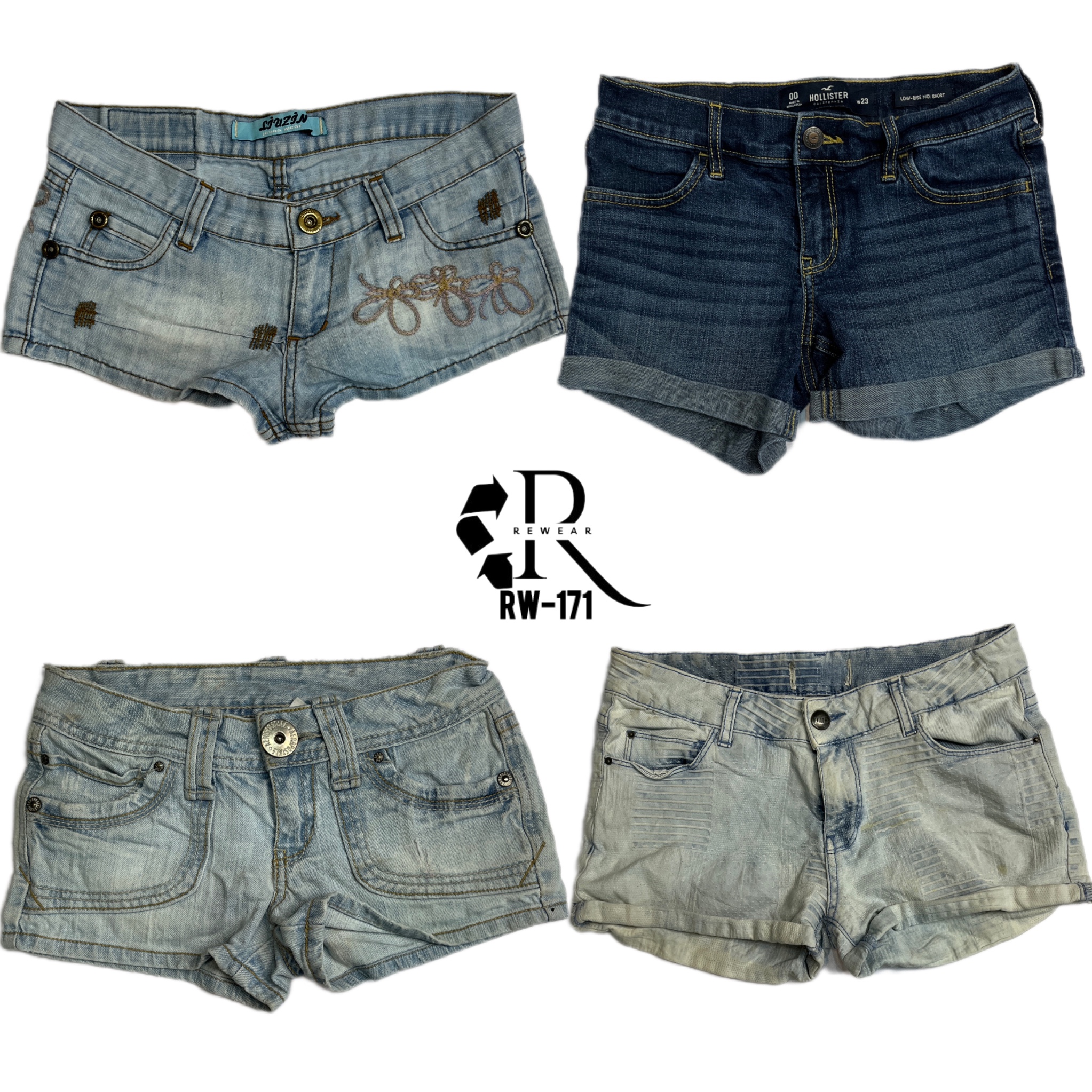 Y2K IT Girl Demim Shorts