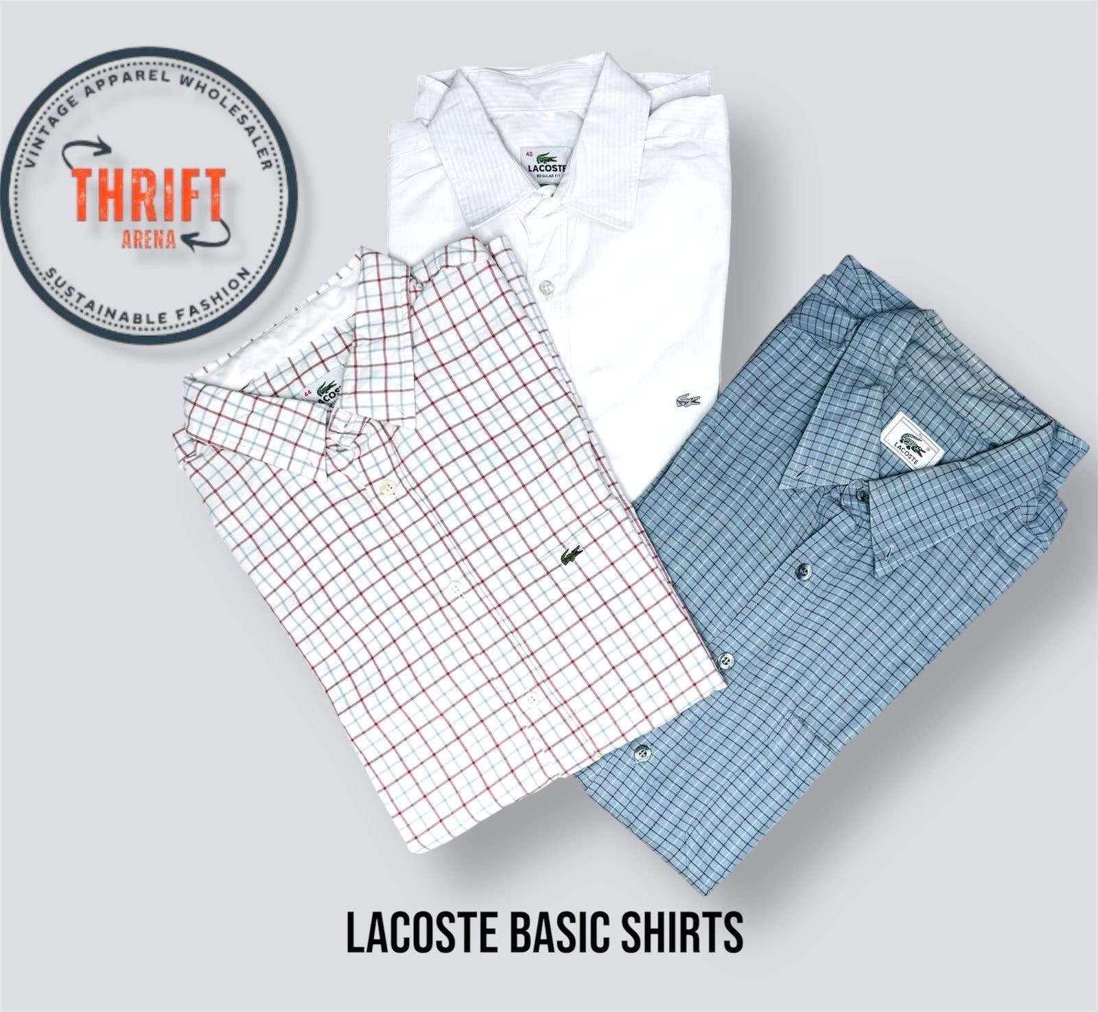 T961 Camisas Básicas Lacoste 10PCS