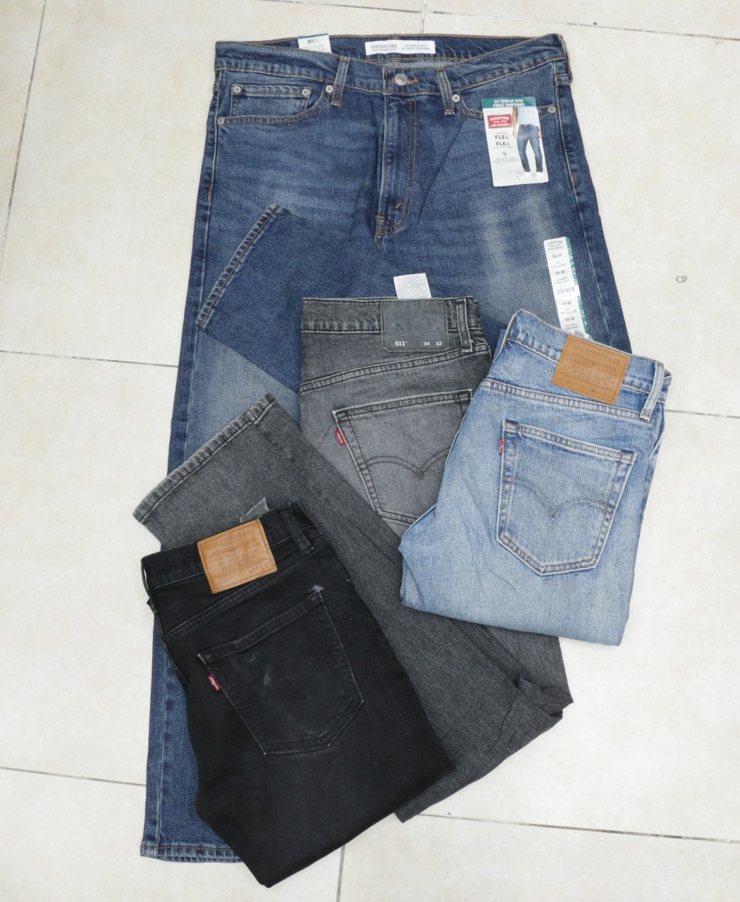 ZH007 PANTALONS LEVI'S -20 PCS