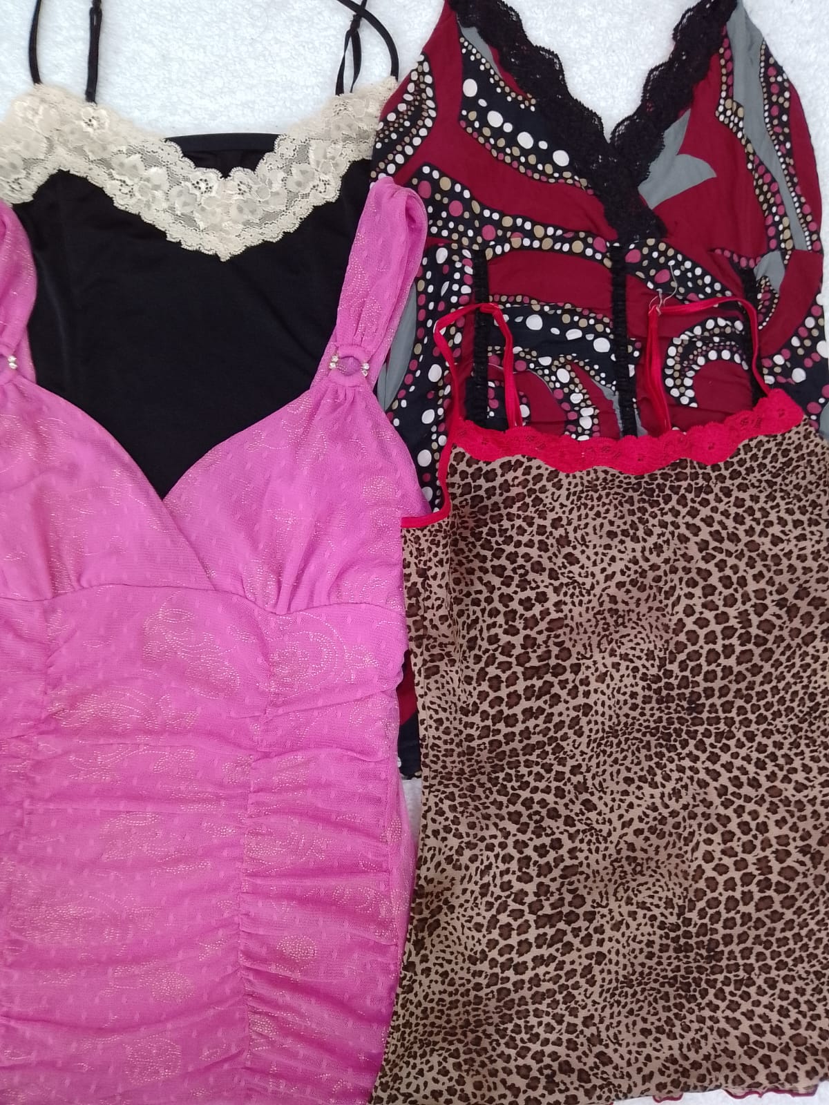 CR4333 Y2K Cami Tops - 10 Pcs