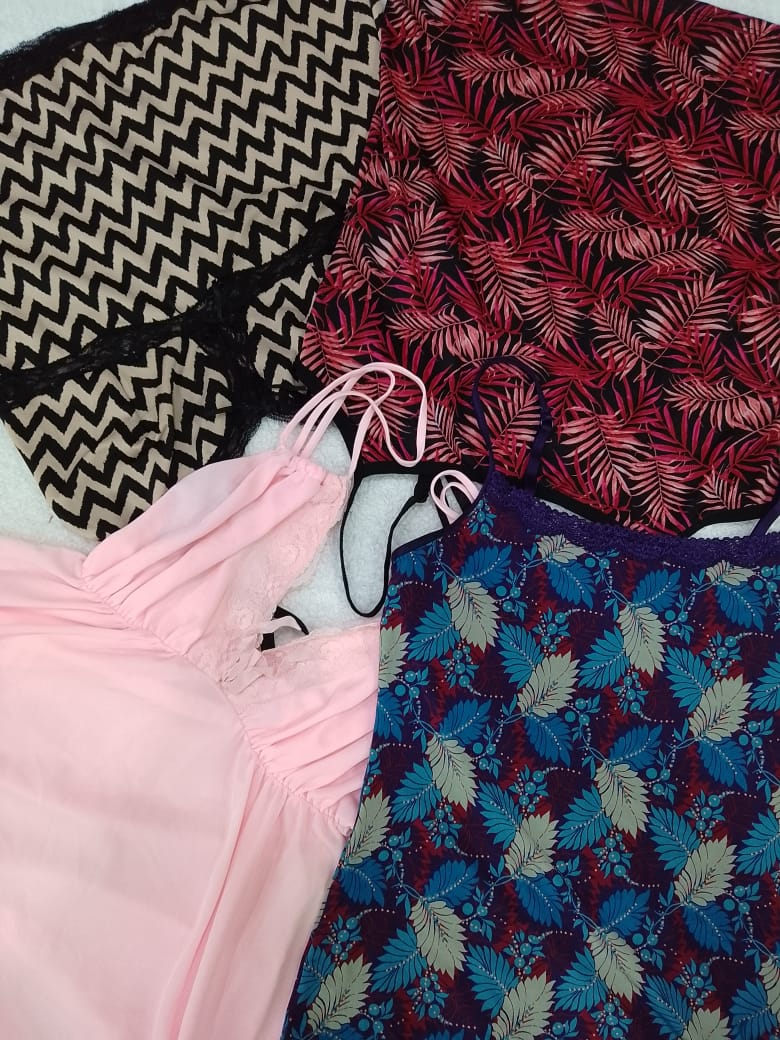 CR4334 Y2K Top de Cami - 8 Pcs