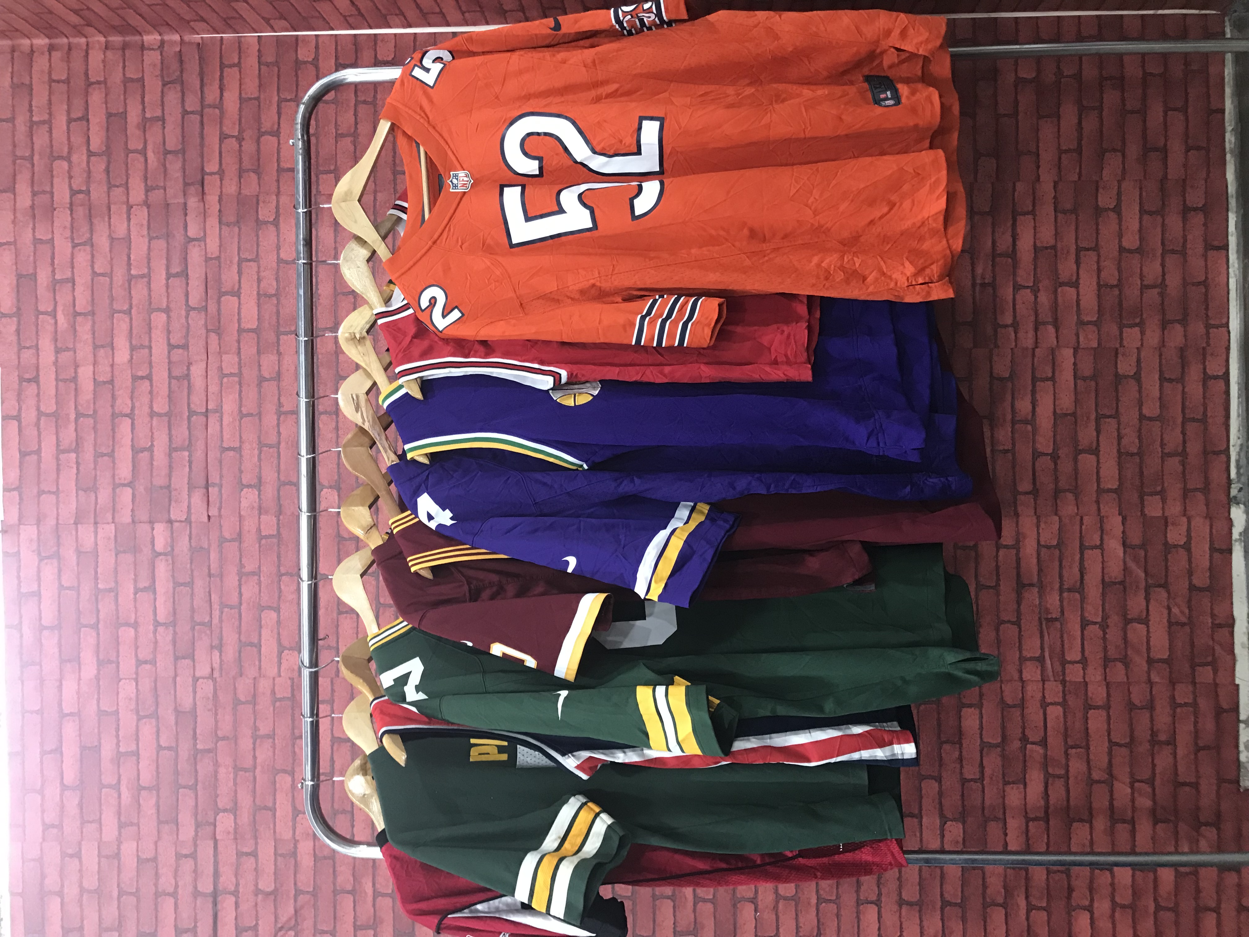 Maillot NFL / NBA 10 pcs