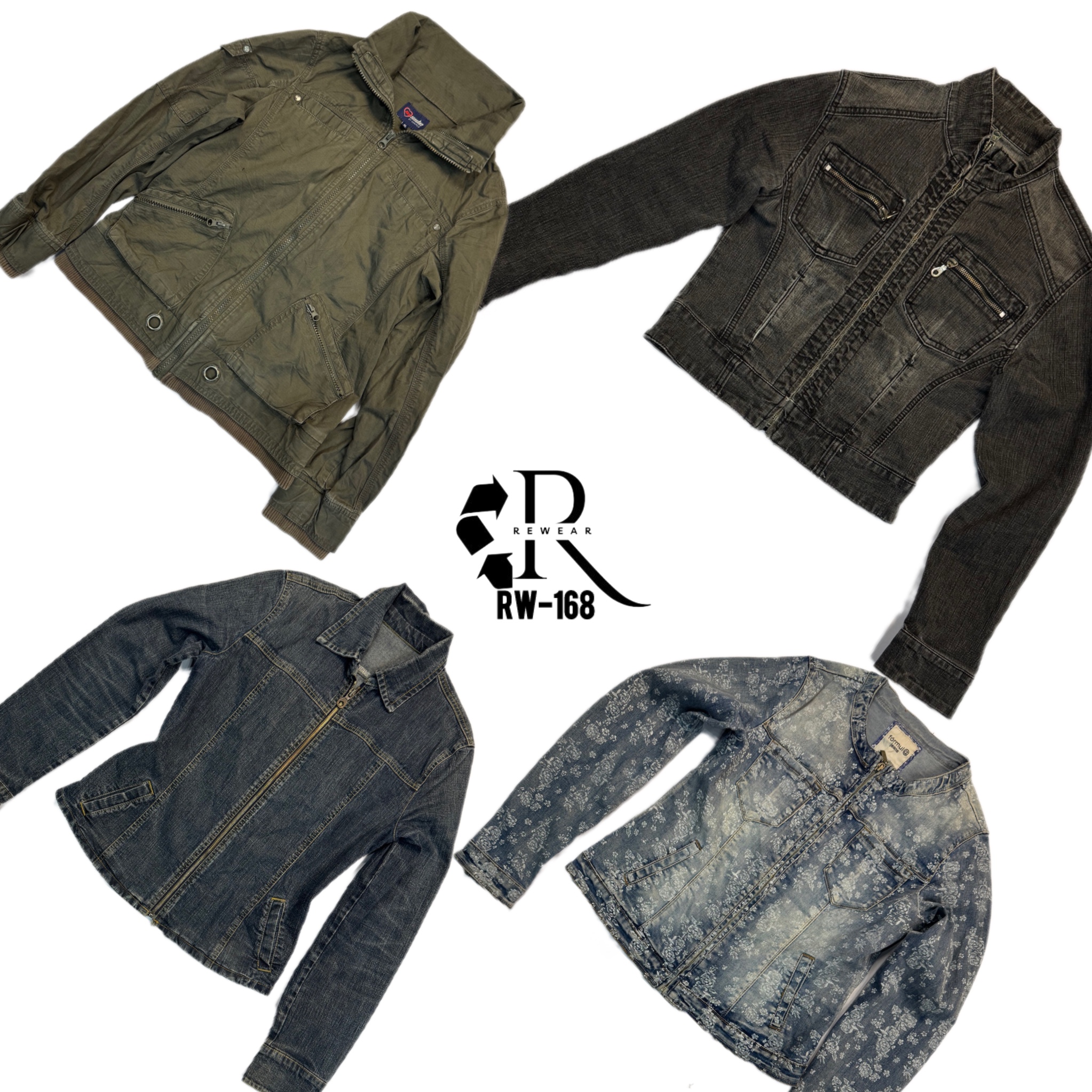 Chaquetas de mezclilla IT Girl Y2K (RW-168)