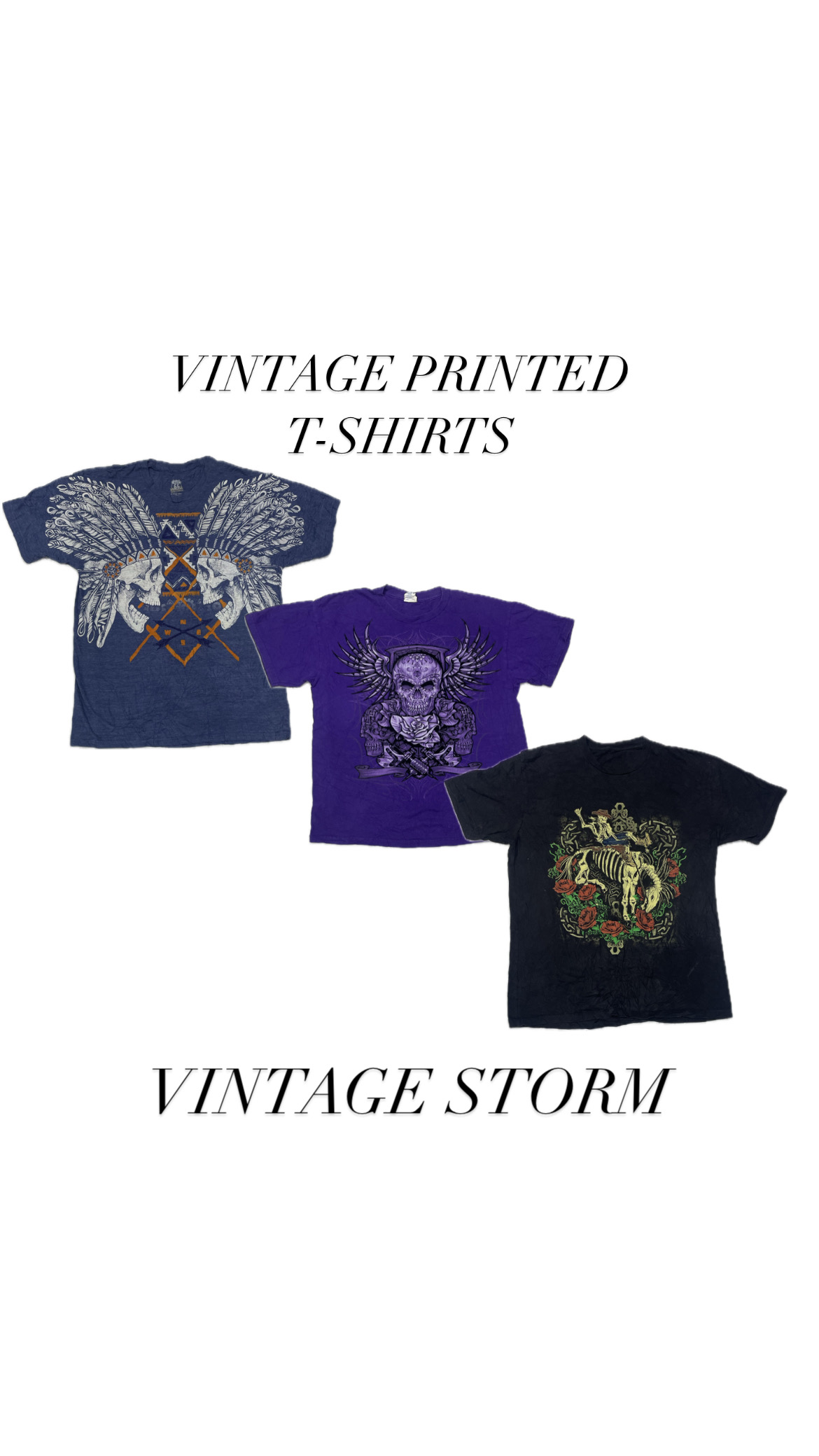 ビンテージプリントTシャツ