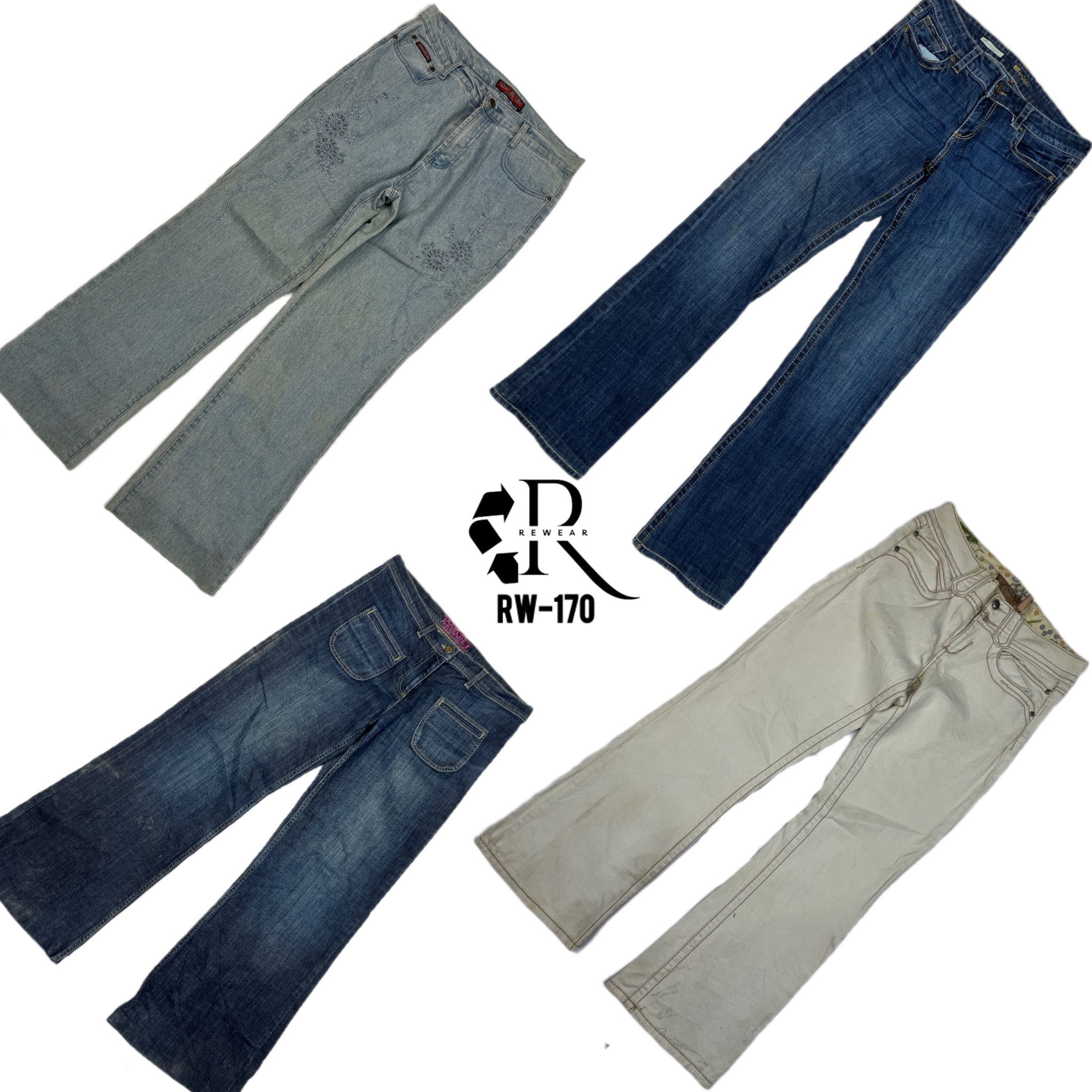 Jean en denim Y2K IT Girl (RW-170)
