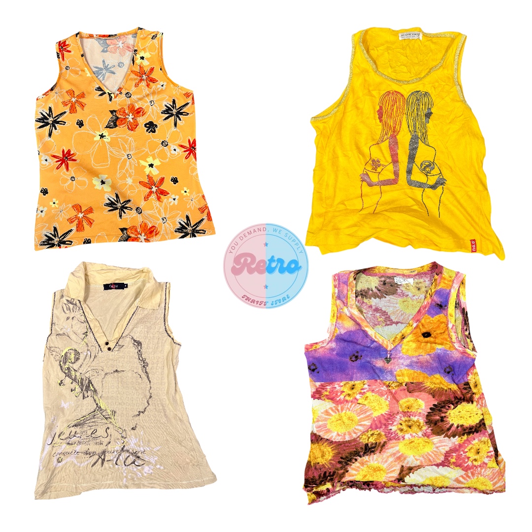 Y2K Vêtements d'été multicolores : 10 pièces