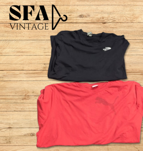 Mixed Brand T-Shirts | Ellesse, The North Face, Champion, and Puma