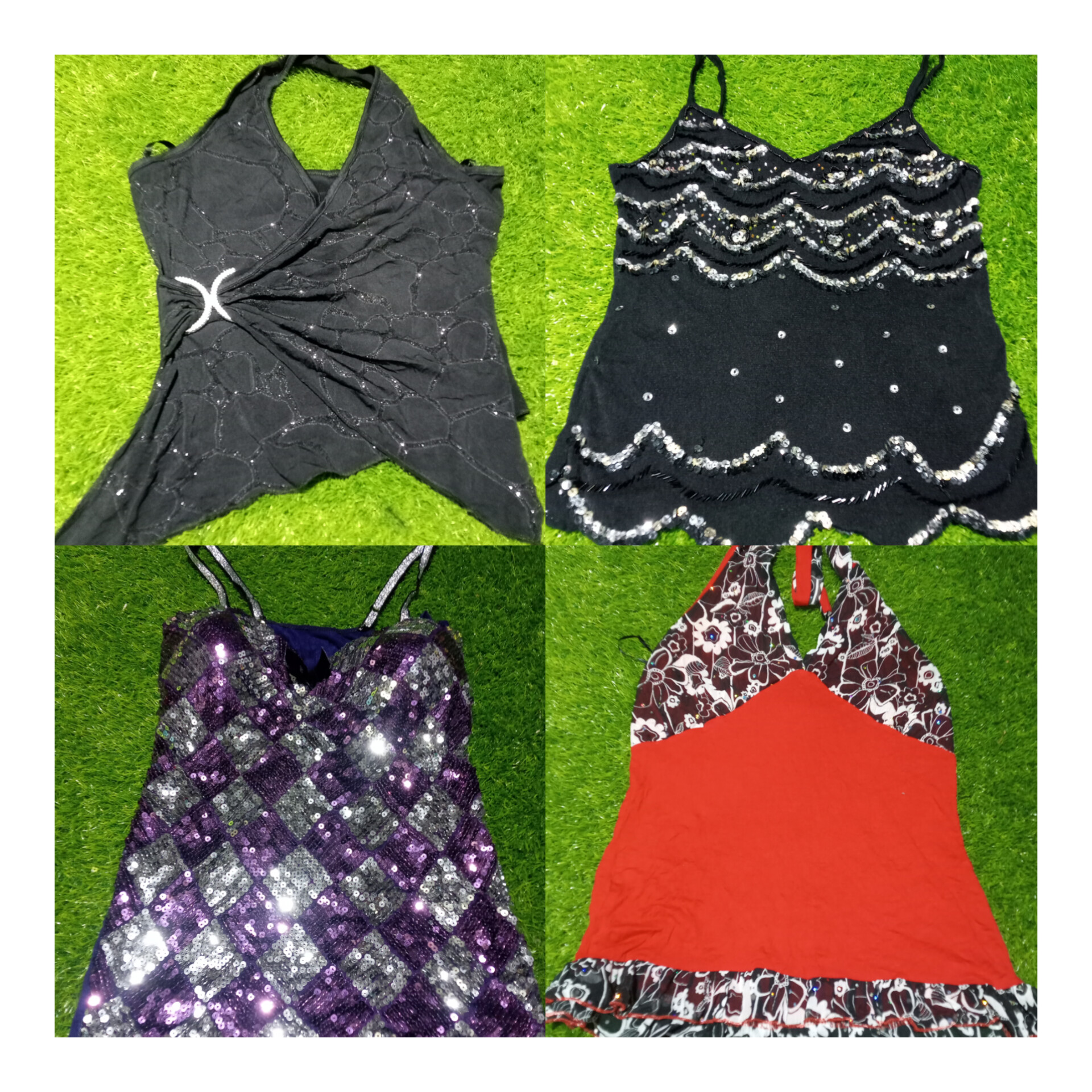 Y2K Tanktop 12 Stück