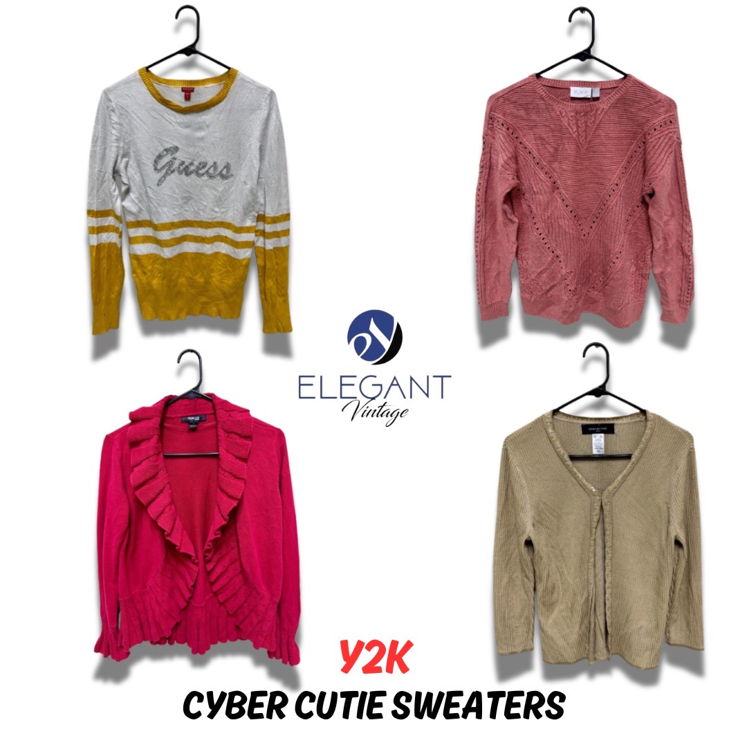 Suéteres Y2K Cyber Cutie - 10 piezas - EV0289