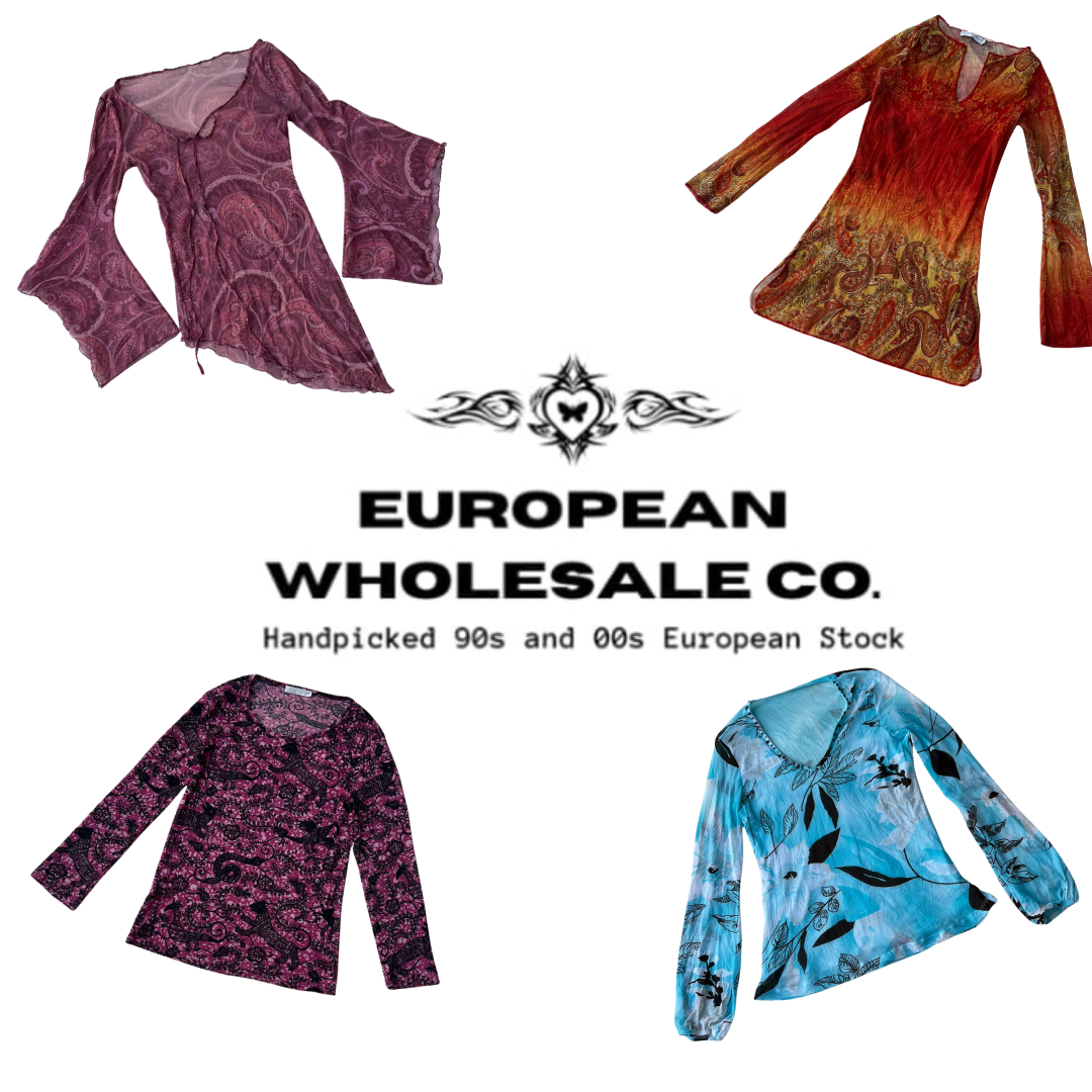 Mezcla de Tops de Malla del Núcleo de Lizzie McGuire de los 00s (EWC45)