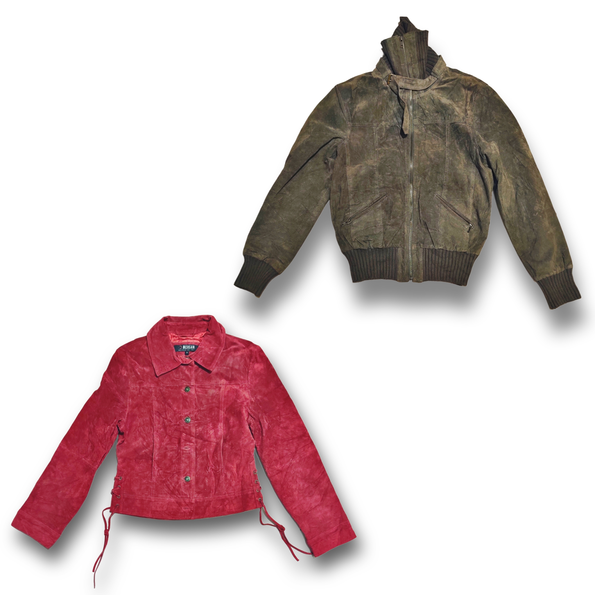 Y2k mix suede jackets