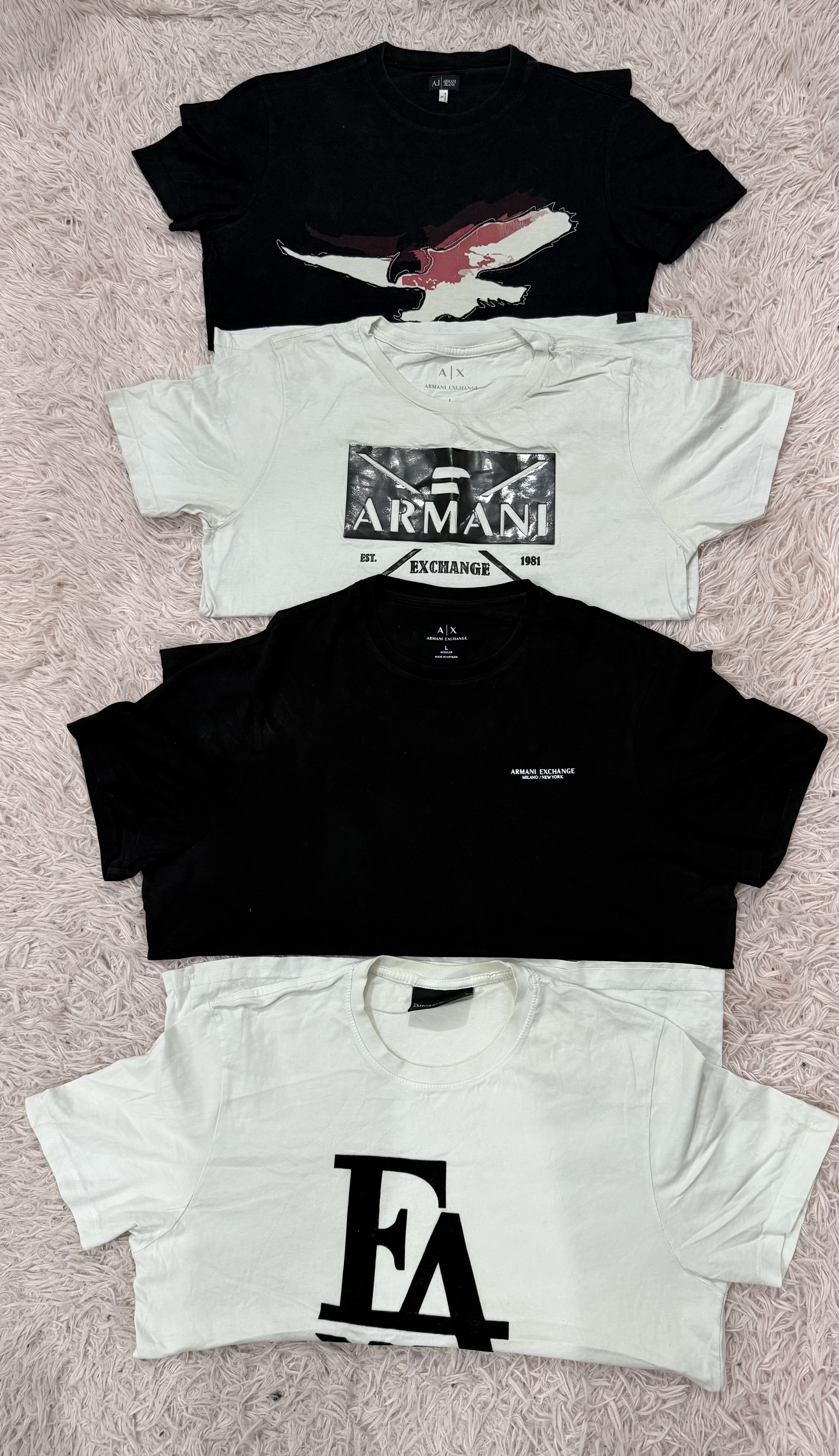 Armani & Hugo Boss T-Shirts 18 Pcs