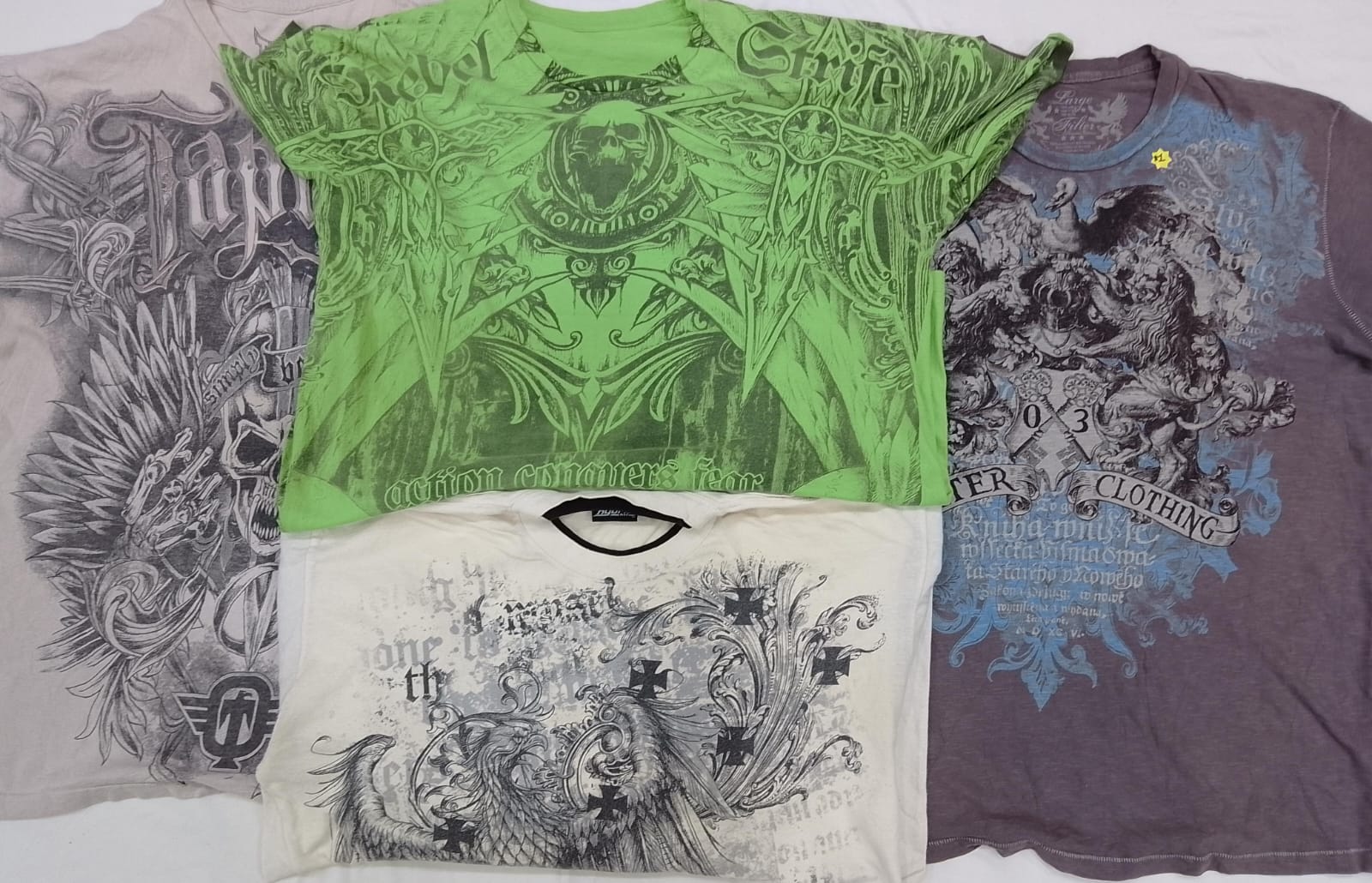 CR4346 Magliette Skull - 20 Pz