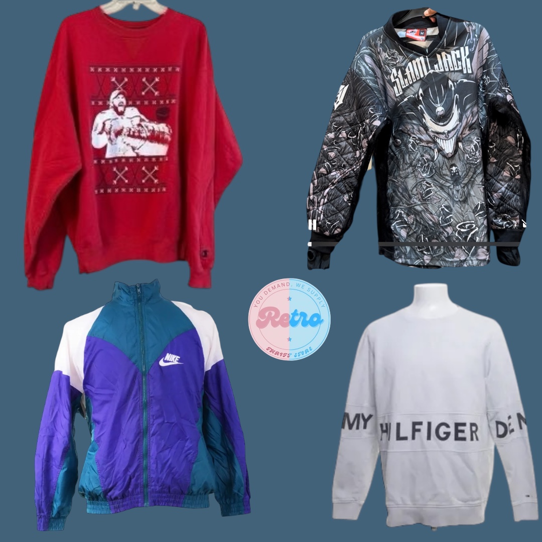 Y2K et Sweatshirts & Vestes des Années 90 SlamJack | Tommy Hilfiger | Nike | Champion | Levi's | Adidas : 10 PCs