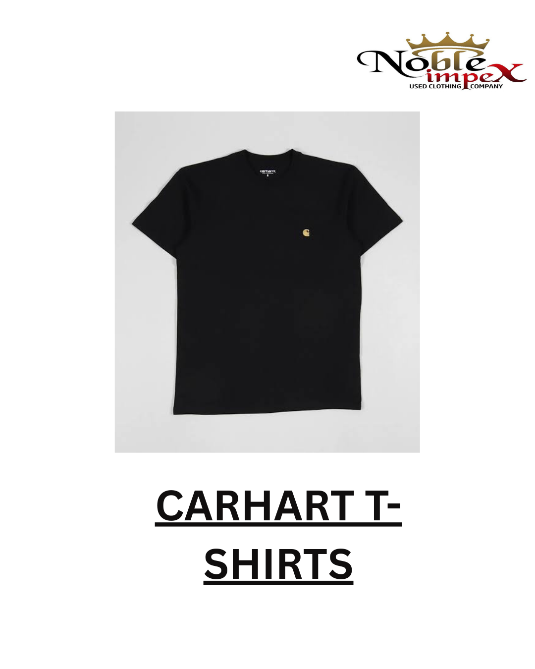 Camisetas Carhartt 9 piezas (NI-5-33)