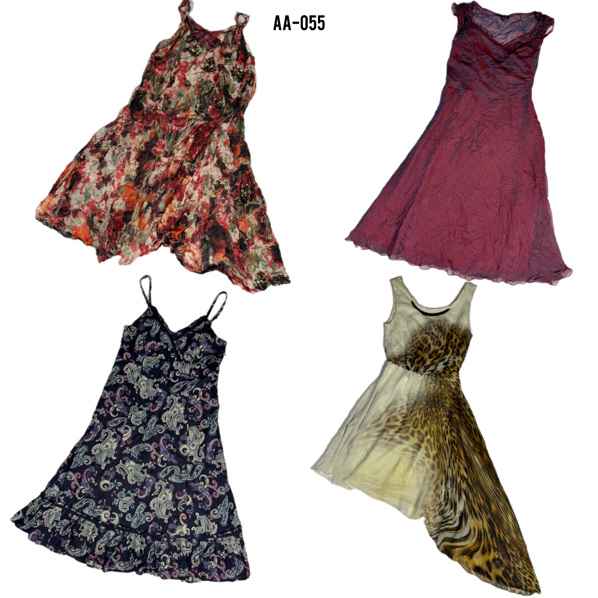 Y2K A Era da Menina Misteriosa Vestidos de Verão (AA-055)