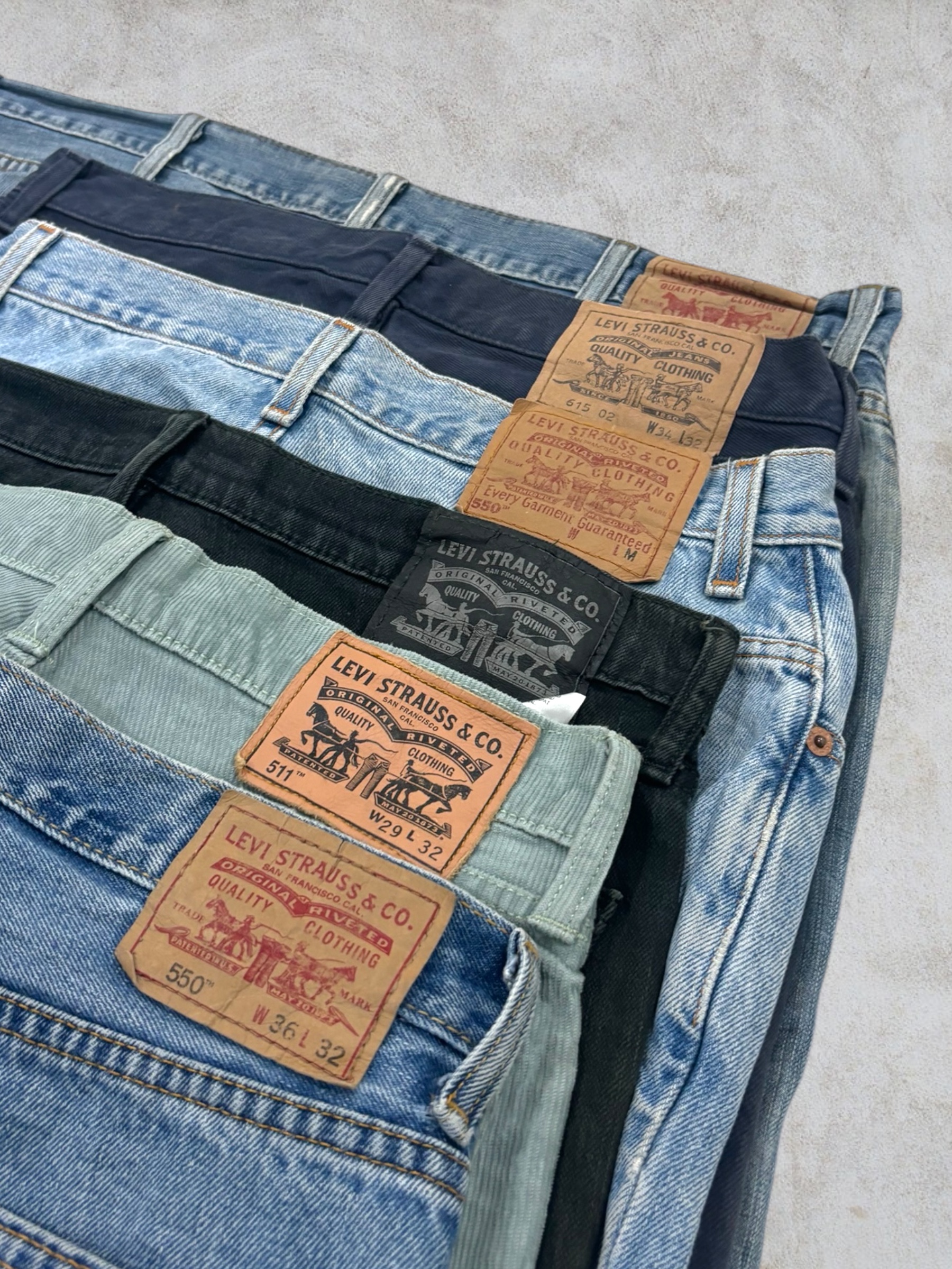 Jeans Mix Code Levi's 20 Pz (E-37)