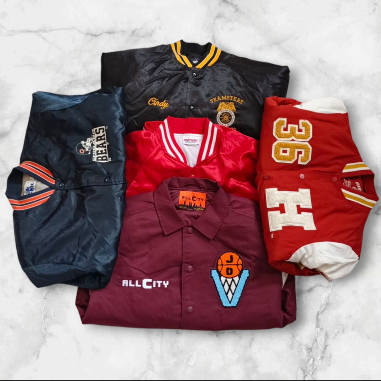 Veste de varsity universitaire 13 pièces