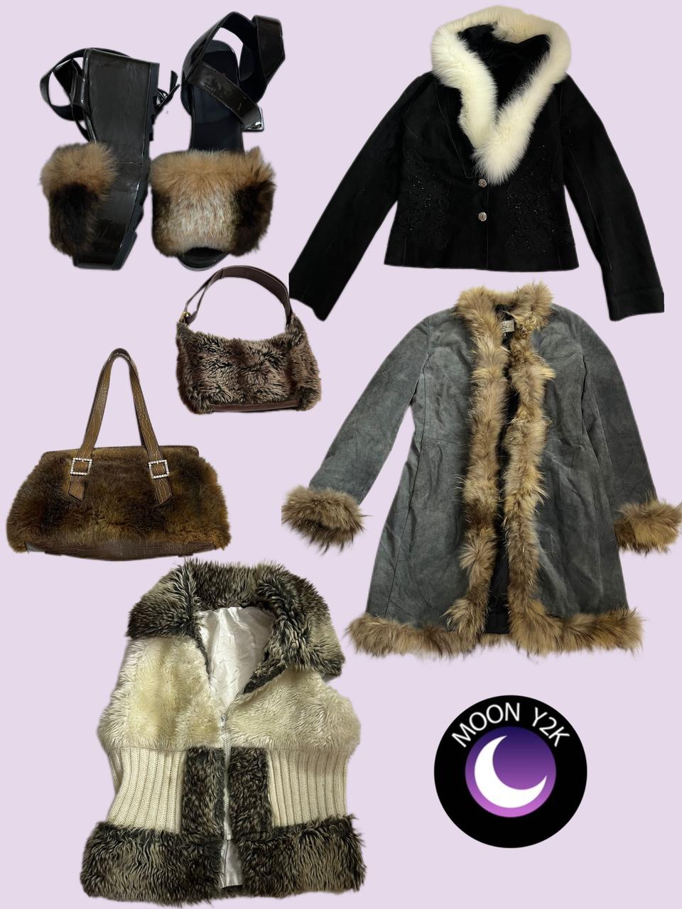Y2K Fur Outfit Mix
