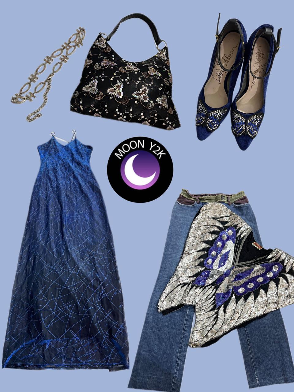 Y2K Marineblauer Party-Mix