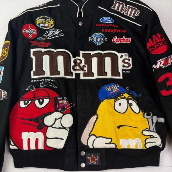 Custom handpick Nascar rework jacket