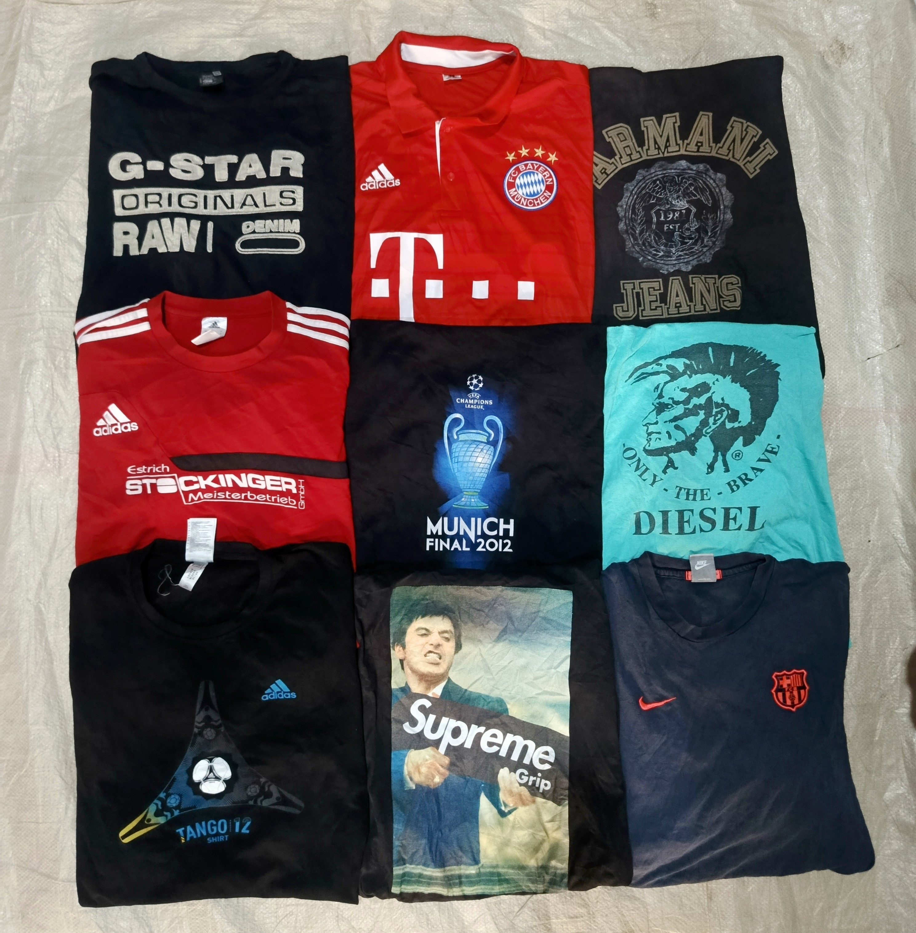 サプライムとミックスブランドとサーフTシャツ