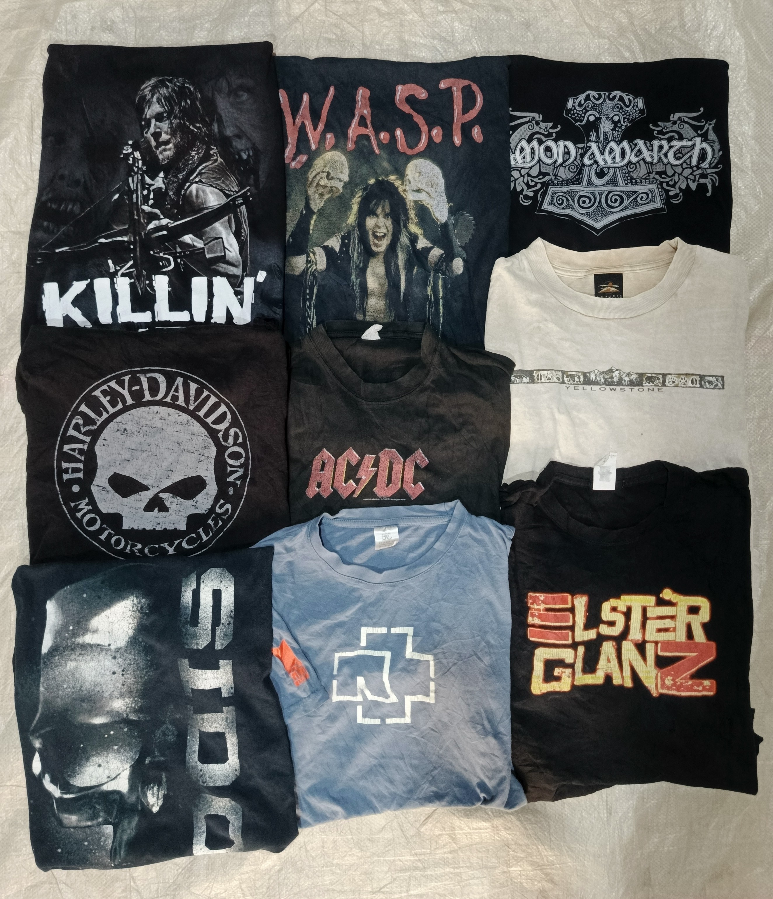 音楽、80年代、一般的なグラフィックTシャツ
