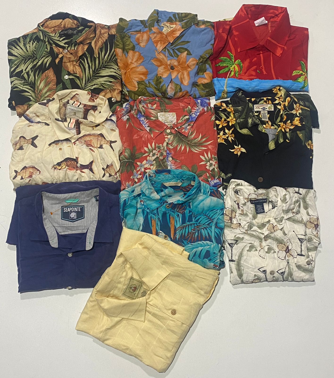 Hawaiianische Hemden 10 Stück