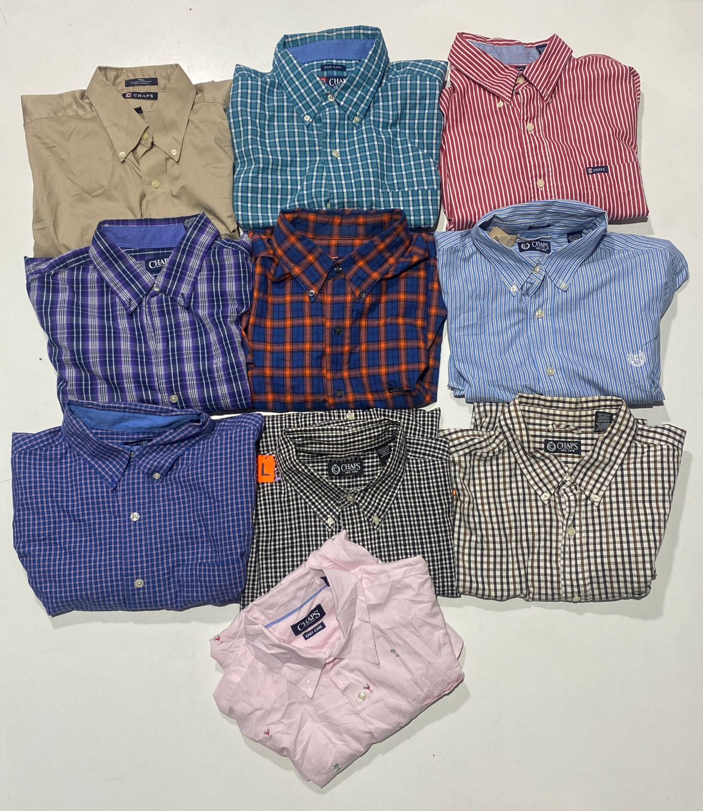 Camisas Masculinas Chaps 10 Peças