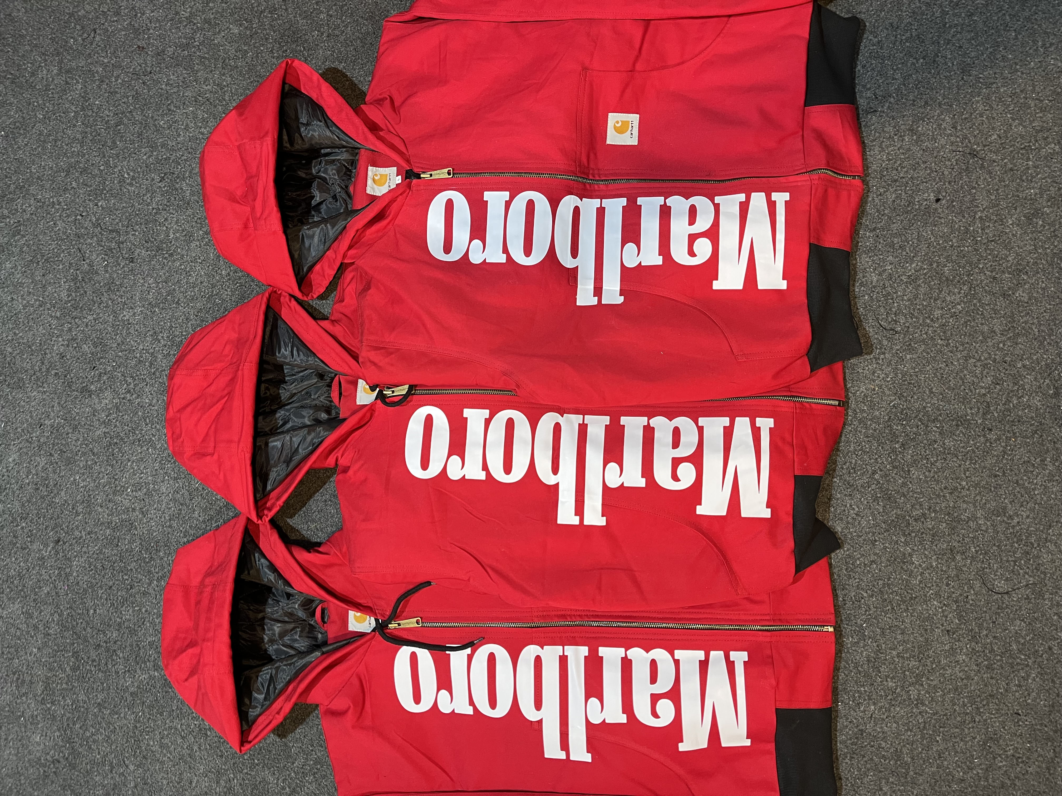 Carhartt x Marlboro Rework Style Jaquetas Ativas - MOQ 15 peças #11525
