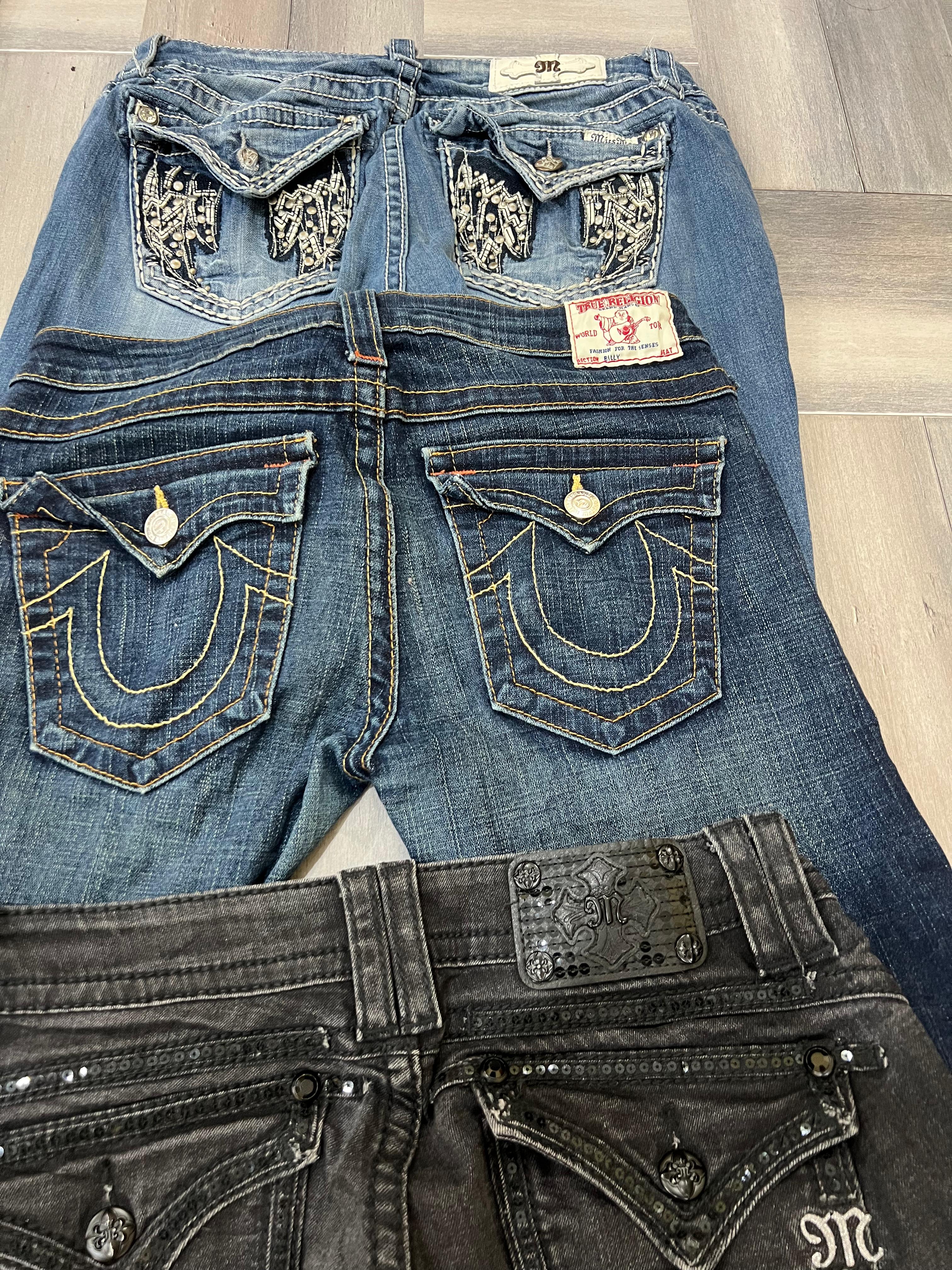 Miss Me/True Religion/Rockrevival Jeans-46pcs