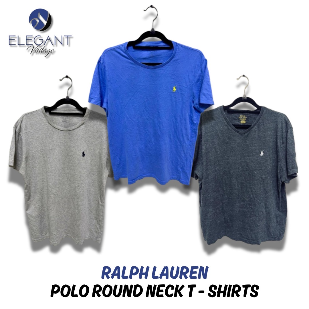 Ralph Lauren Polo Rundhals T-Shirts - 20 Stück