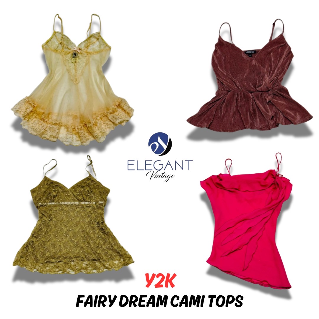 Y2K Fairy Dream Cami Tops - 11 pièces - EV0332