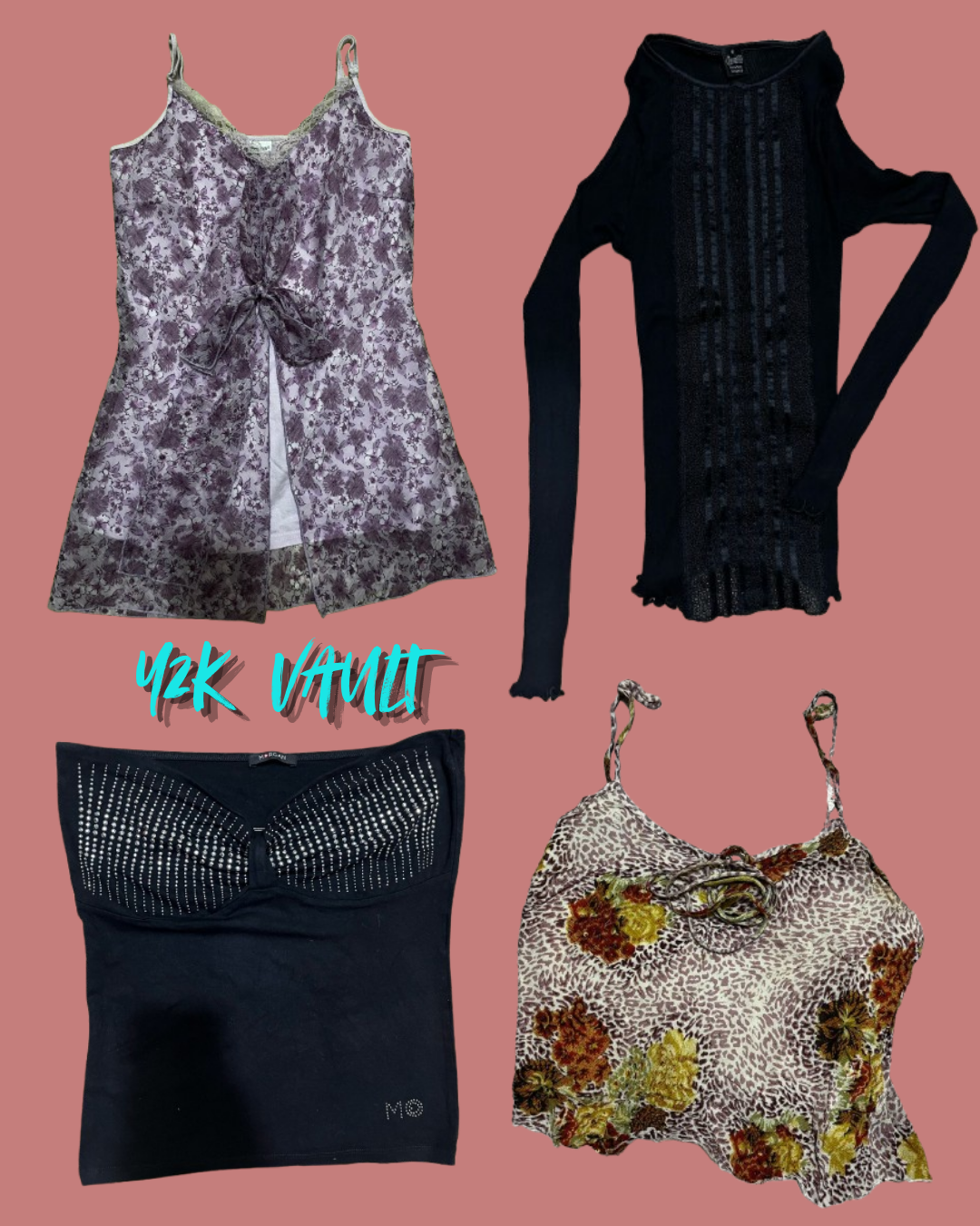 Y2K Vault after Dark Tops (YV-183)