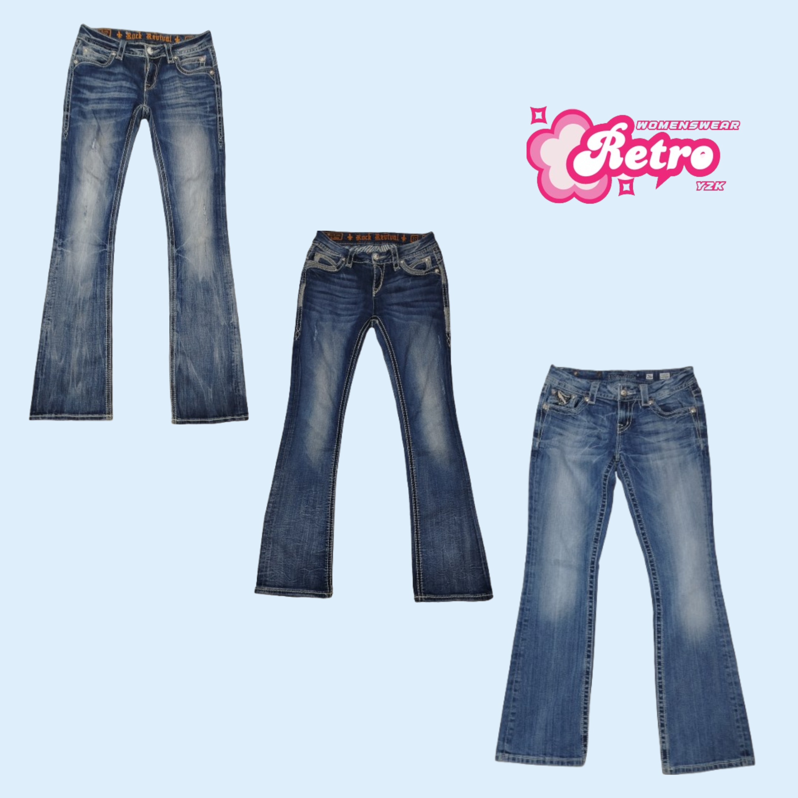 MM/TR/RR Flared Jeans (May-23)