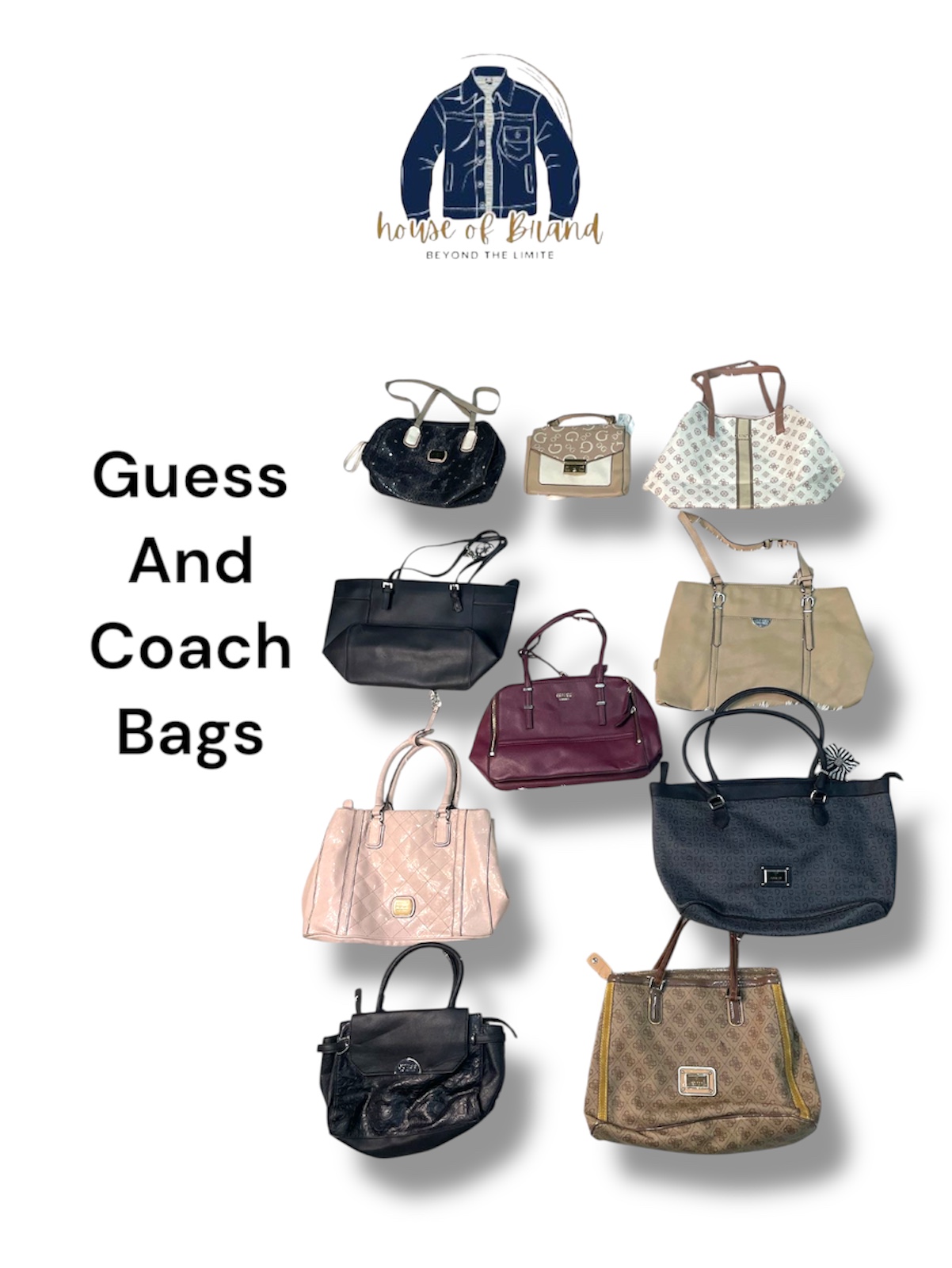 Bolsos de lujo Coach y Guess