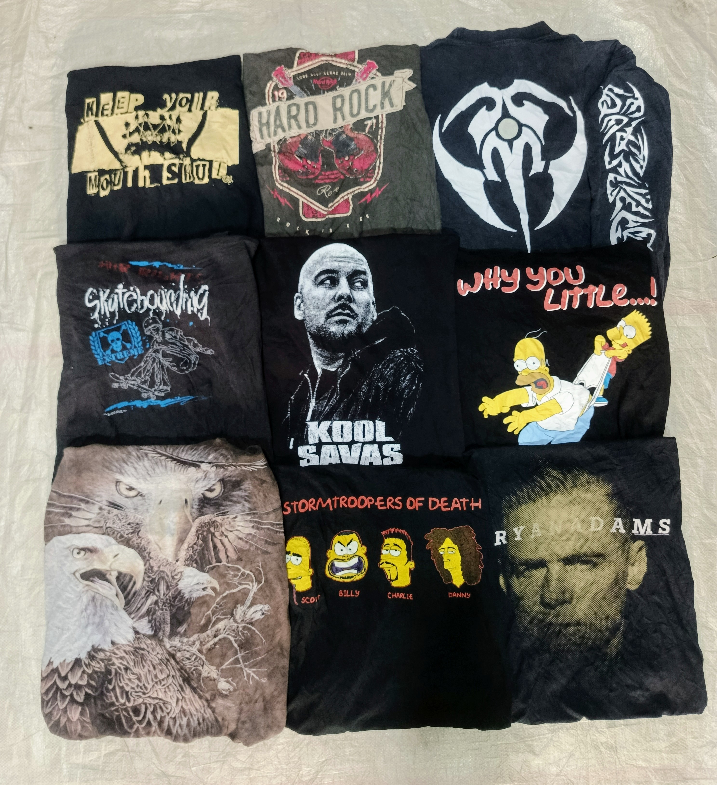 音楽とヴィンテージプリントTシャツ