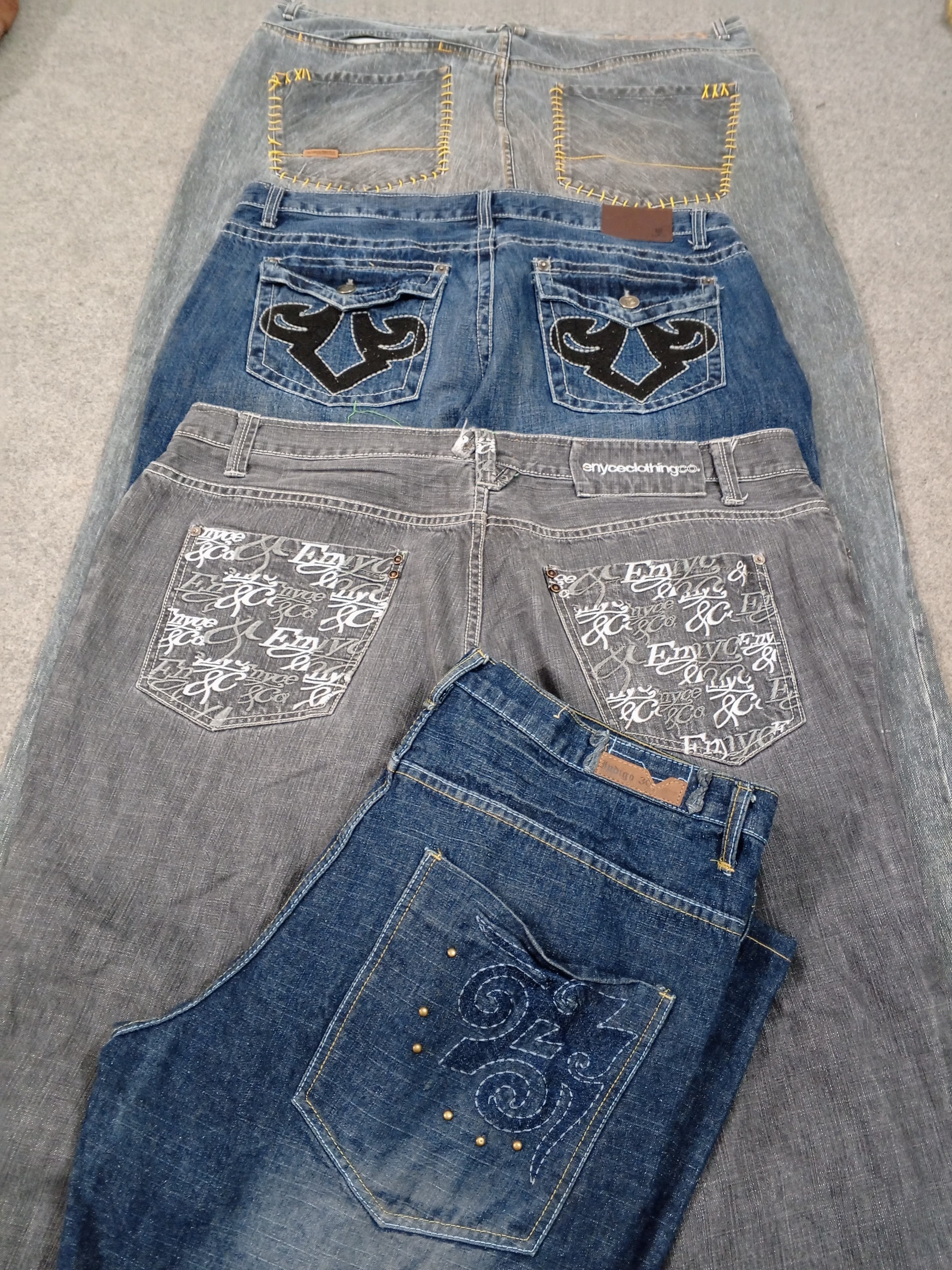 HD811 Men Oversize Baggy Jeans - 11 pcs