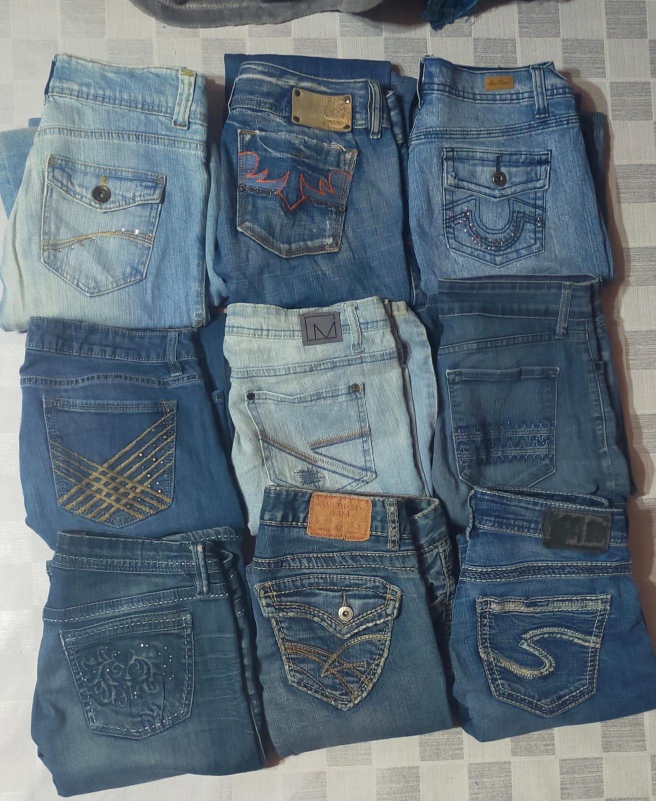 DIESEL, SILVER JEANS CO ET D'AUTRES JEANS DE MARQUES MIXTES (ID 1040)