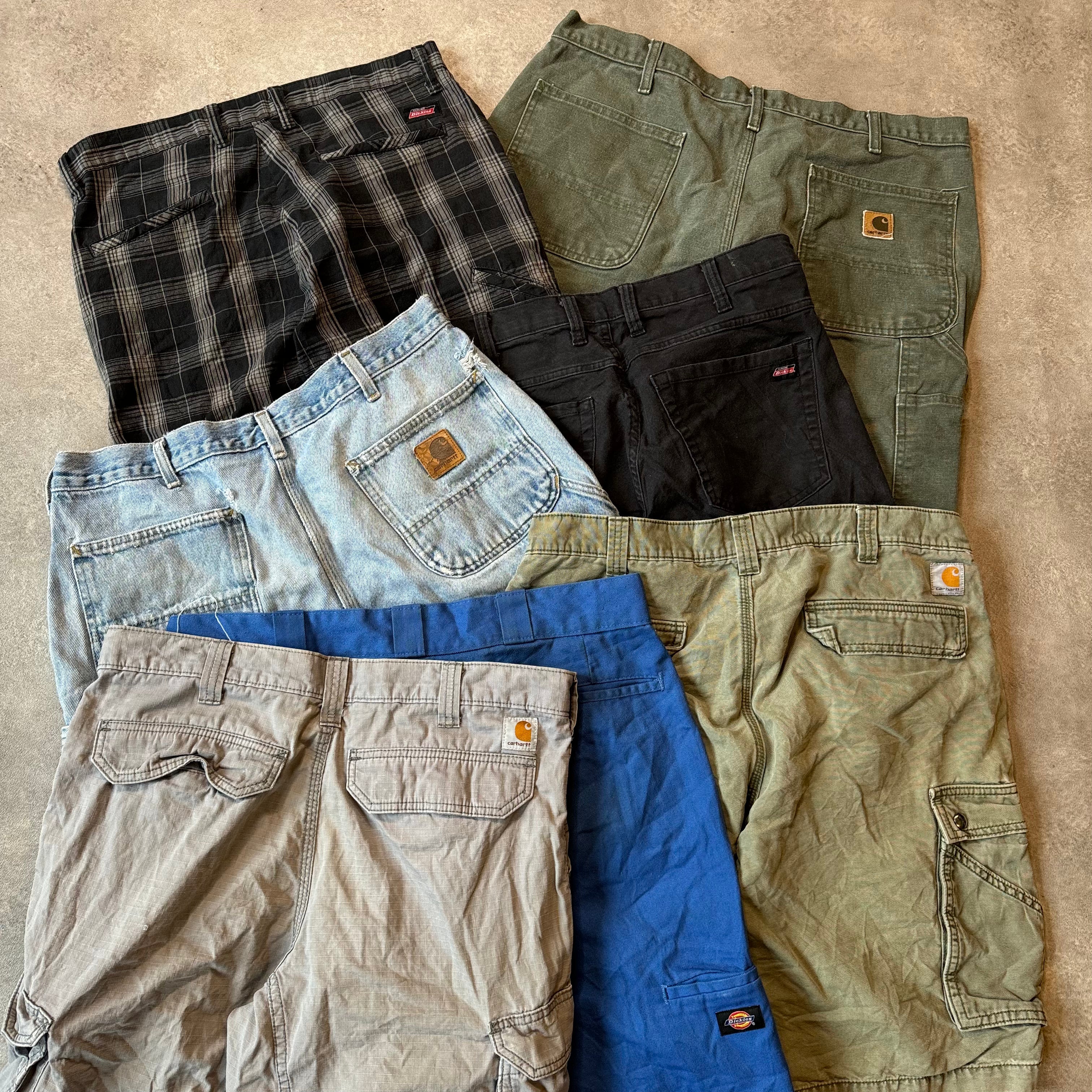 Shorts Carhartt e Dickies - 20 Peças