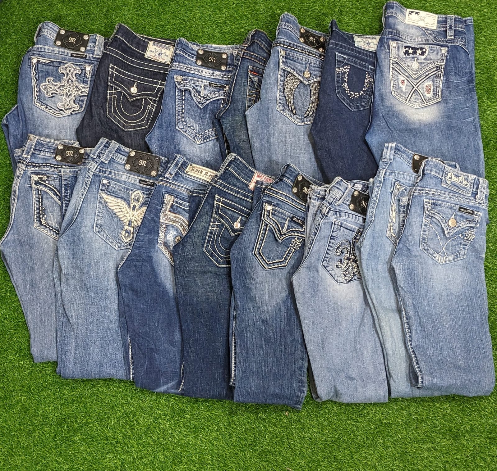 Miss me, True Religion, Rock Revival Bootcut Jeans