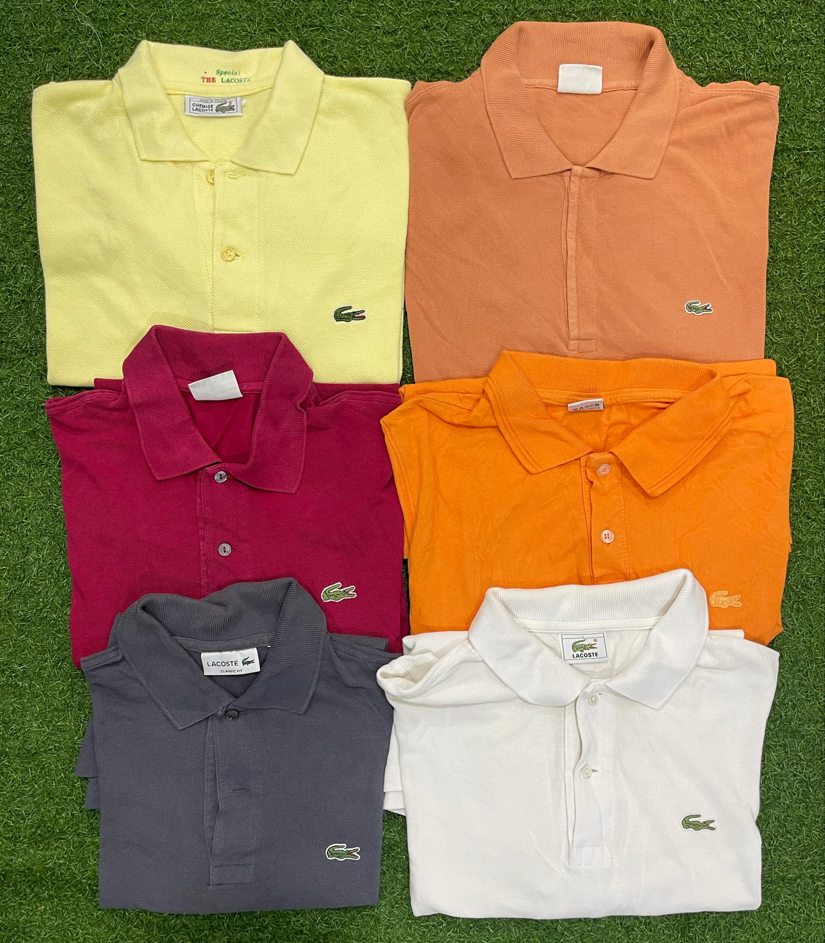Lacoste Tshirts 7 Pcs