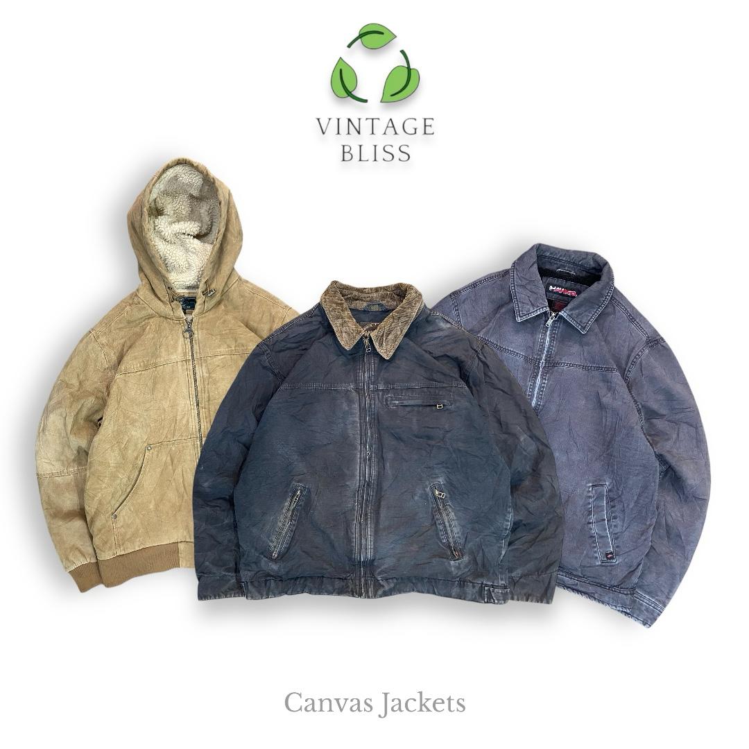 Unbranded Canvas Jackets & Branded Caps