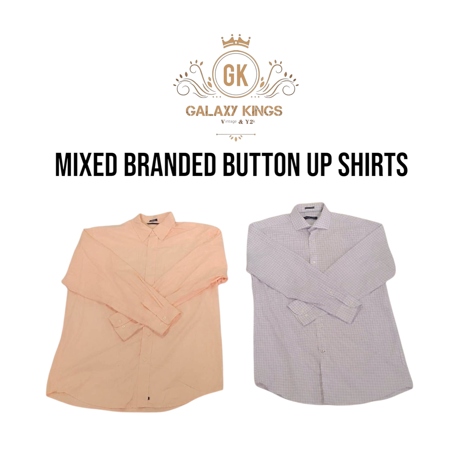 Mixed Branded Button up Shirts