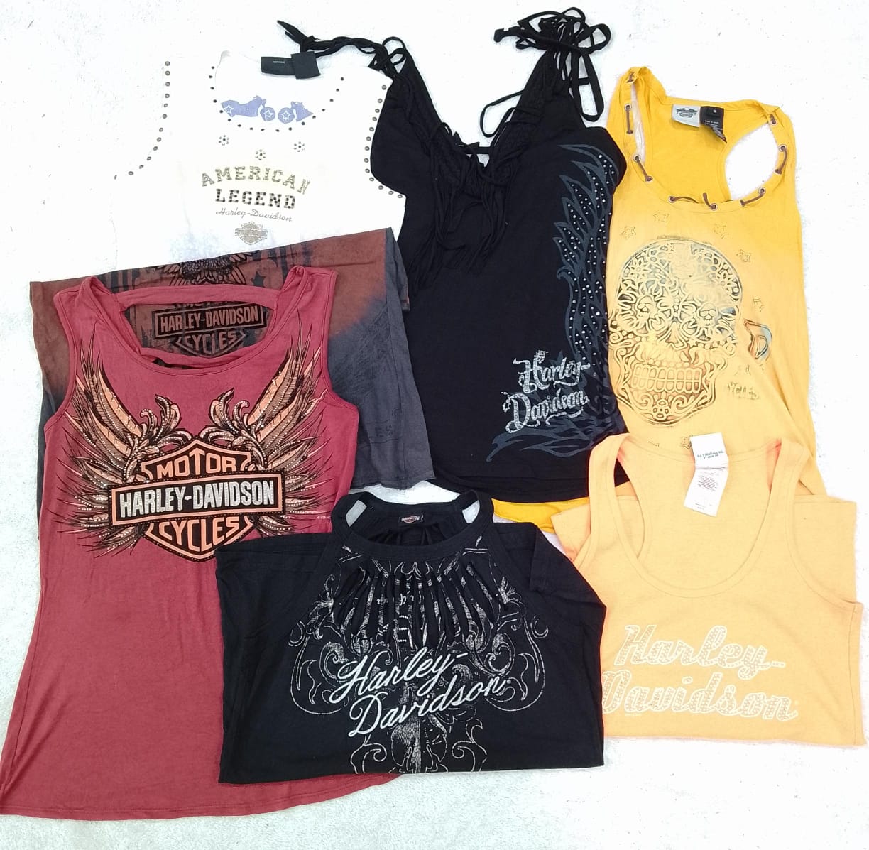 CR4371 Harley Tank Tops - 20 Stück