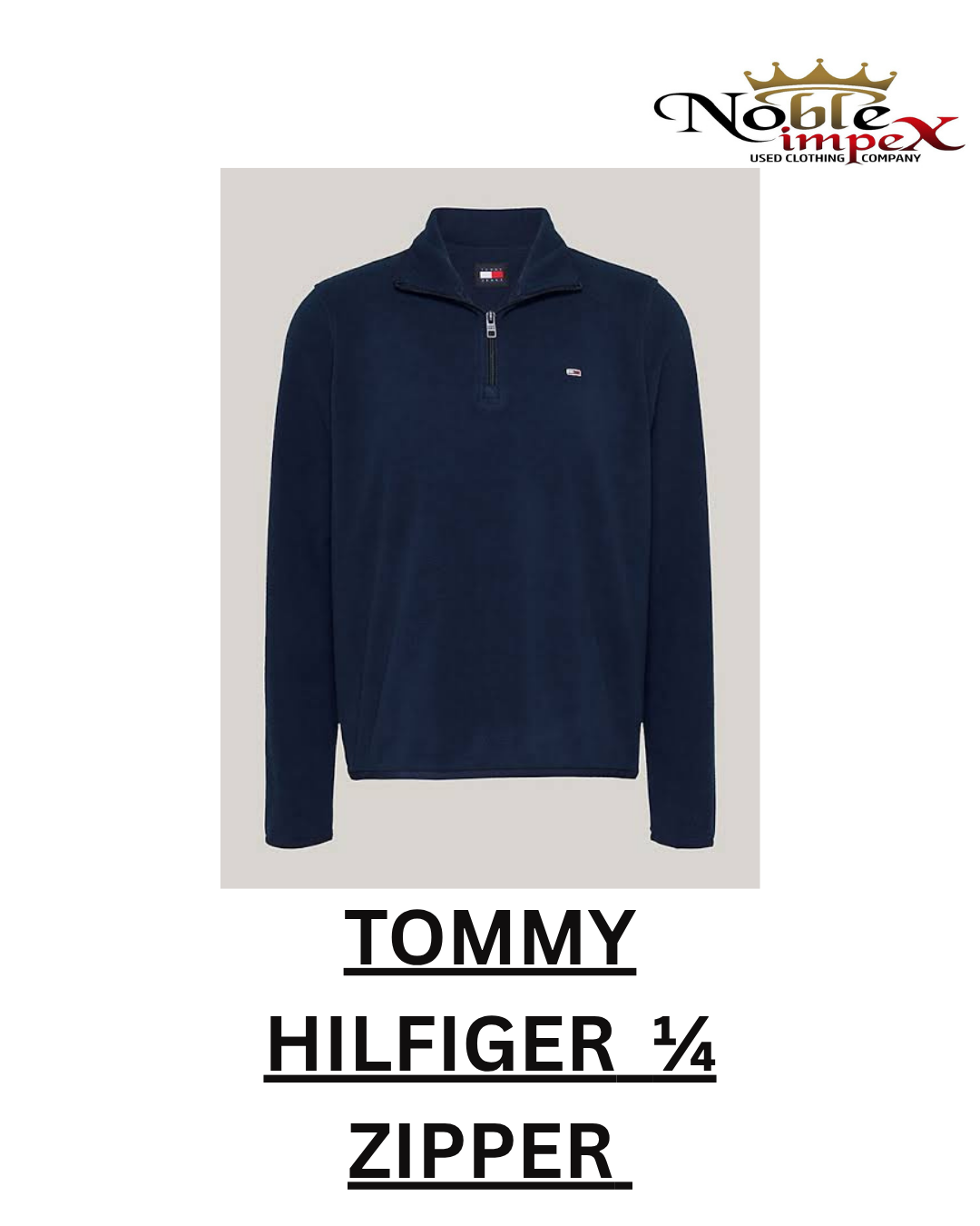 Tommy Hilfiger 1/4 Zip 14Pcs (NI-5-48)